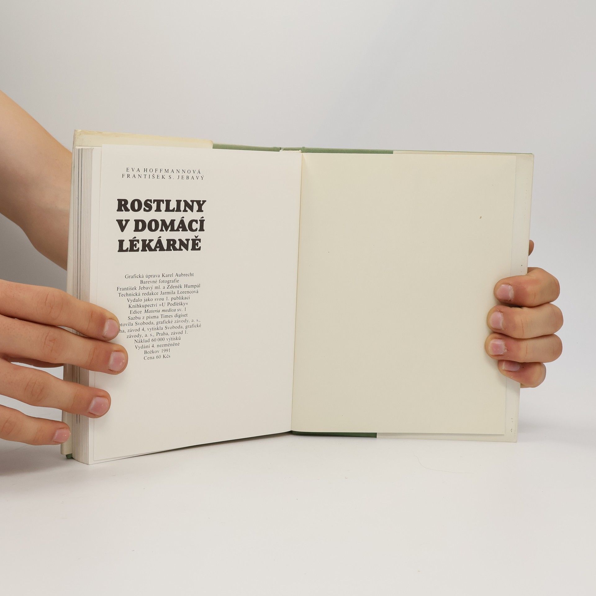 František S. Jebavý Rostliny v domácí lékárně