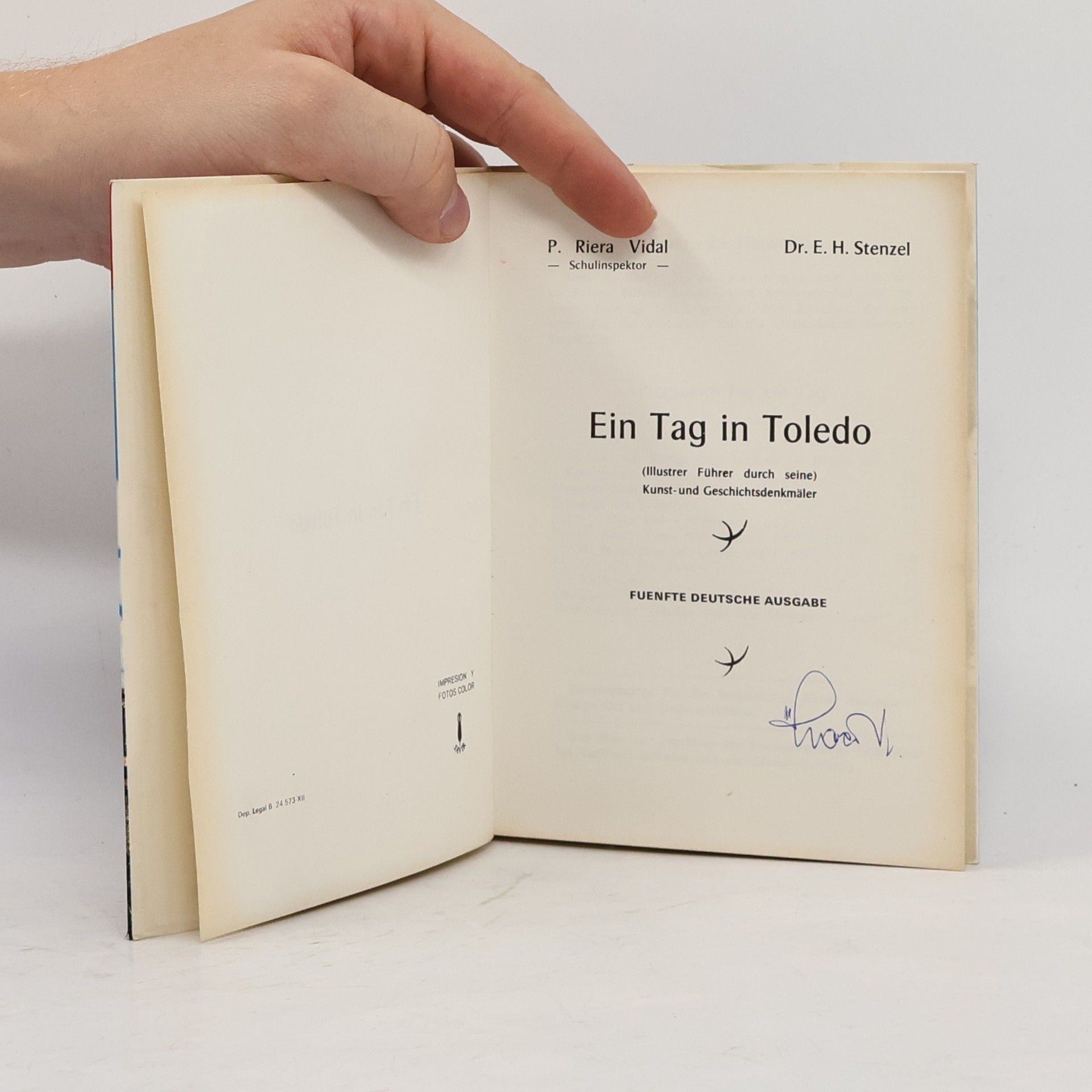 Pedro Riera Vidal Ein Tag in Toledo