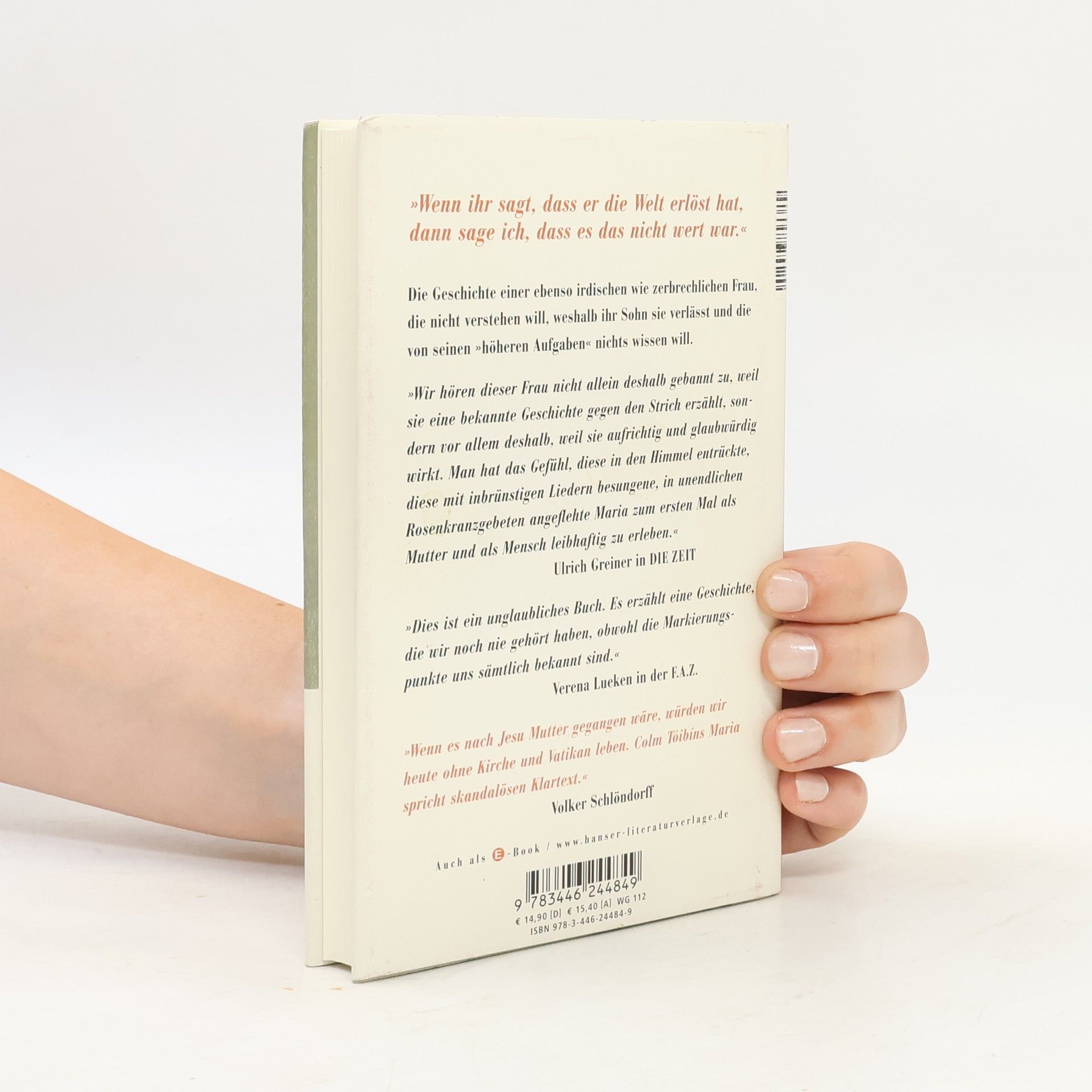 Colm Tóibín Marias Testament
