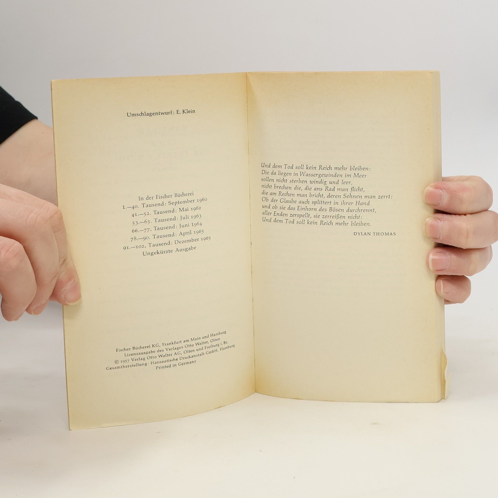 Alfred Andersch Sansibar oder der letzte Grund