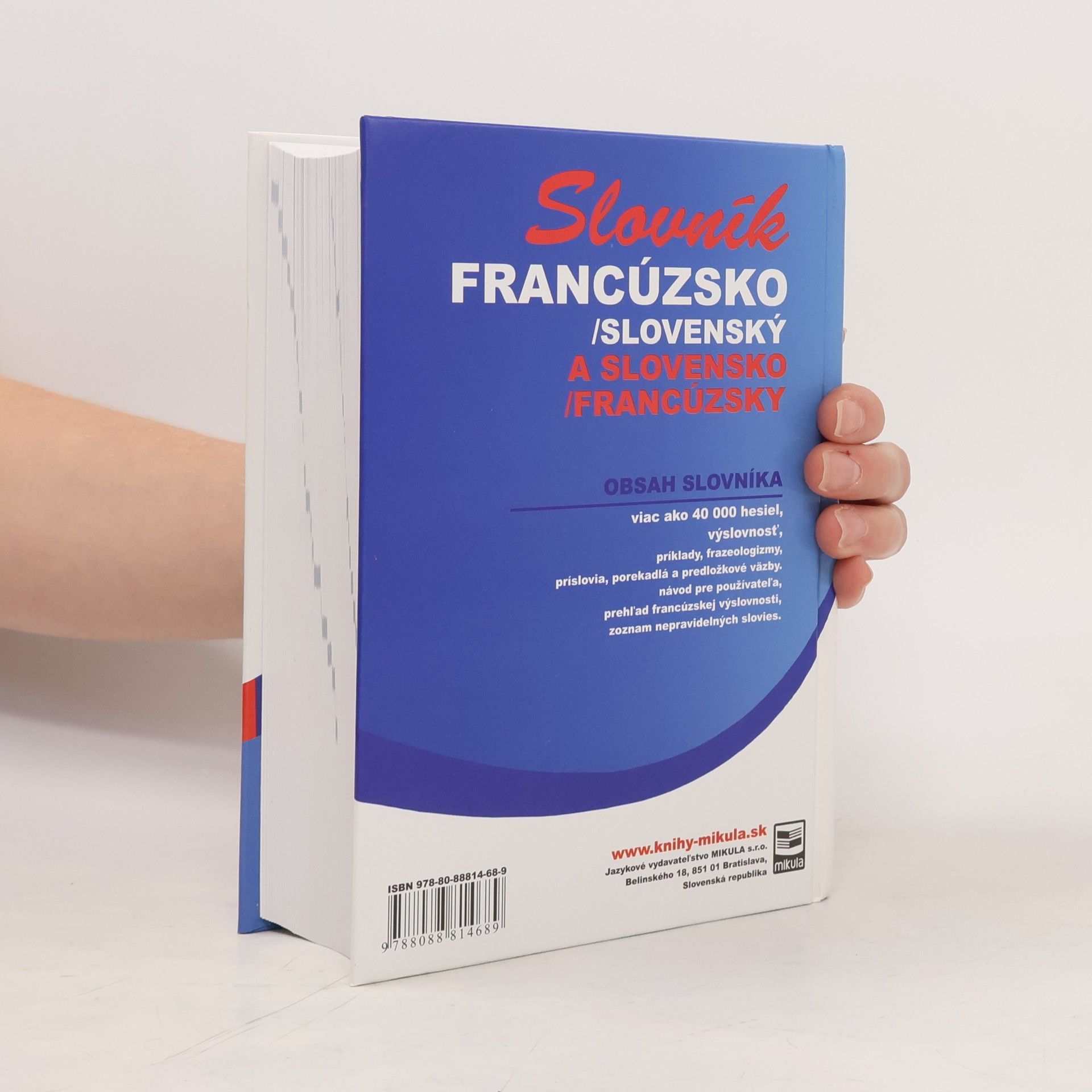 Hana Mináriková Francúzsko-slovenský, slovensko-francúzský slovník