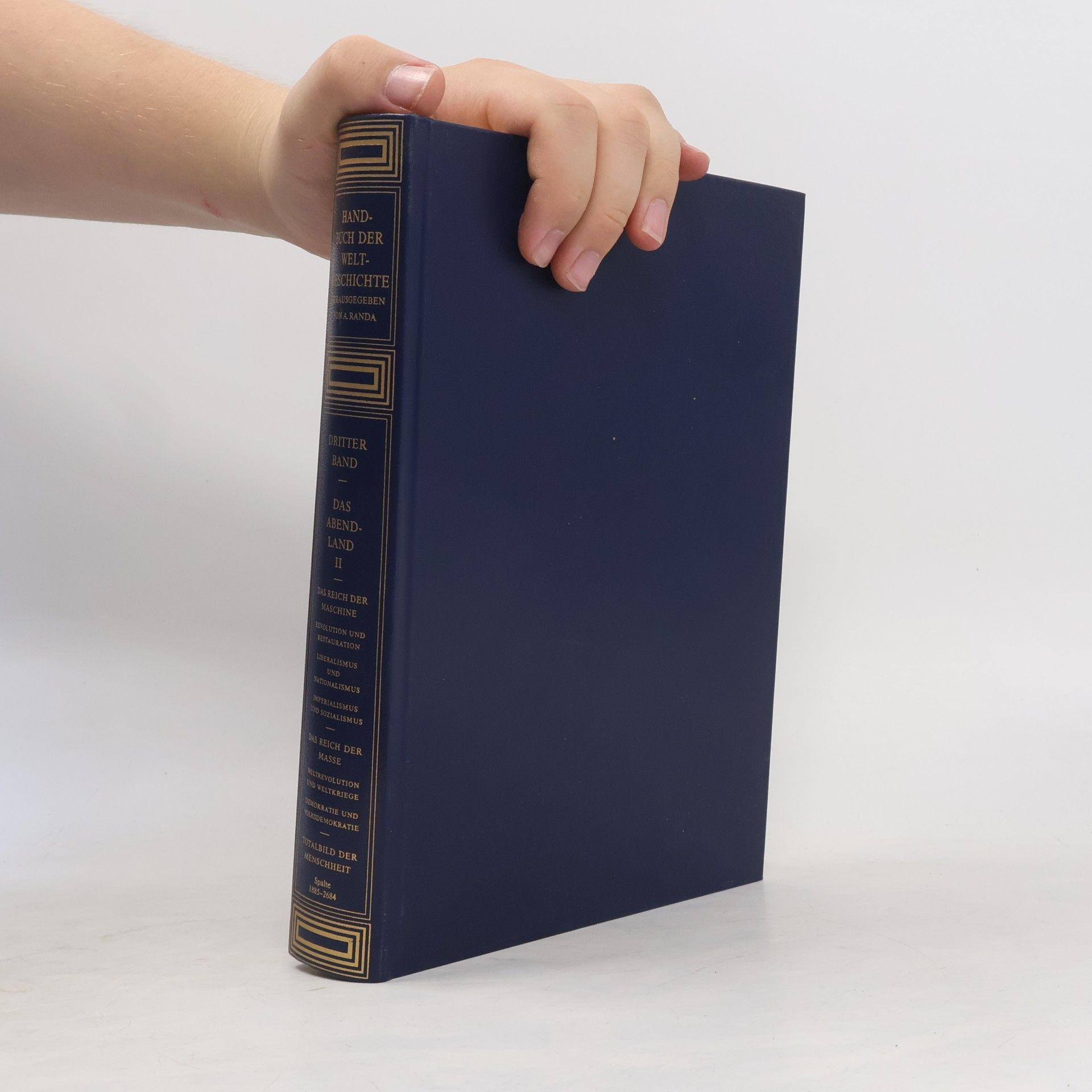 Autores varios Handbuch der Weltgeschichte 3