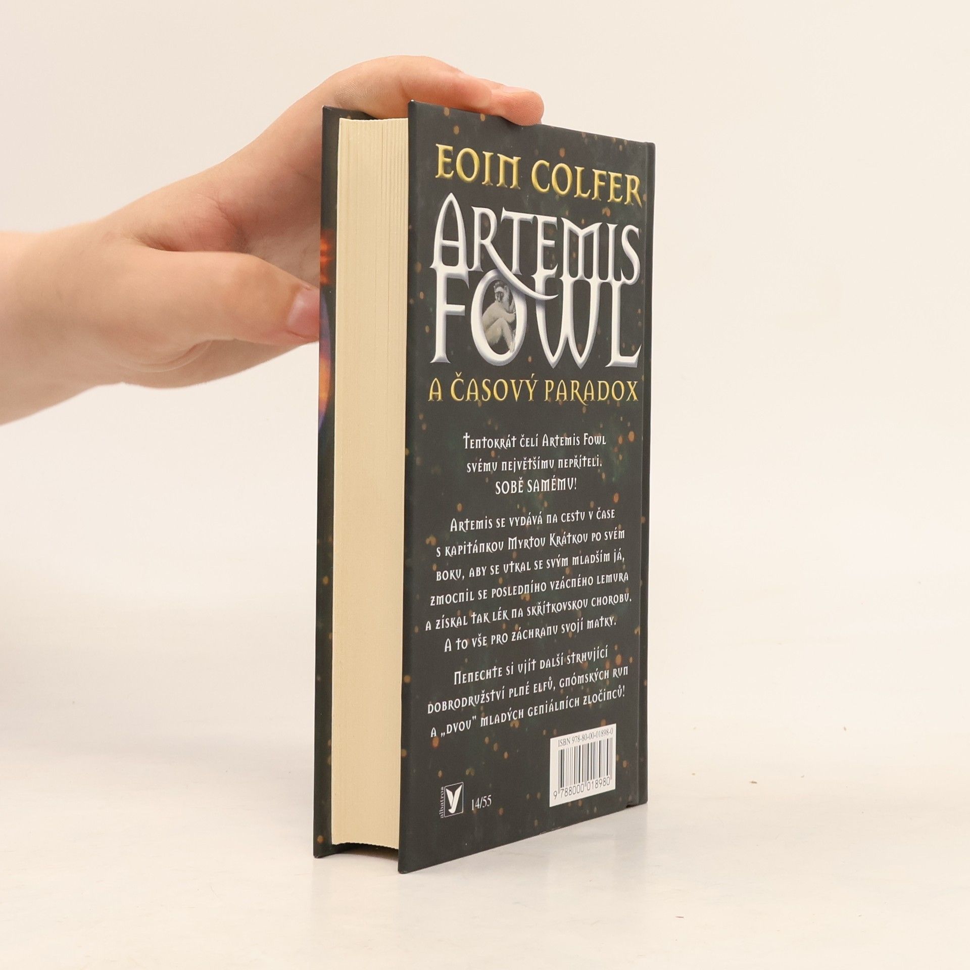 Eoin Colfer Artemis Fowl a časový paradox
