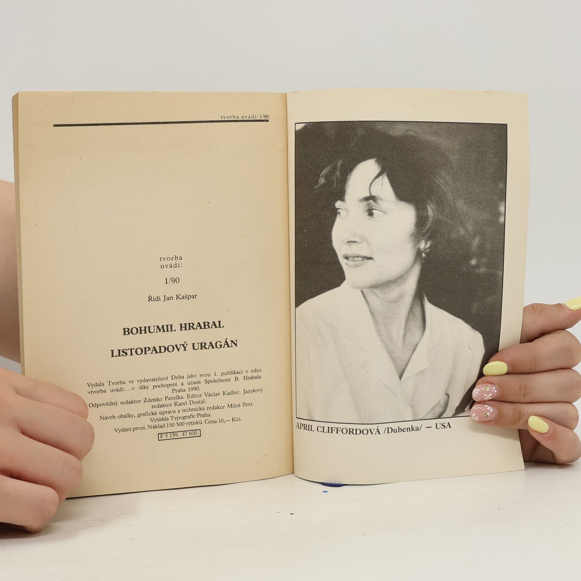 Bohumil Hrabal Listopadový uragán