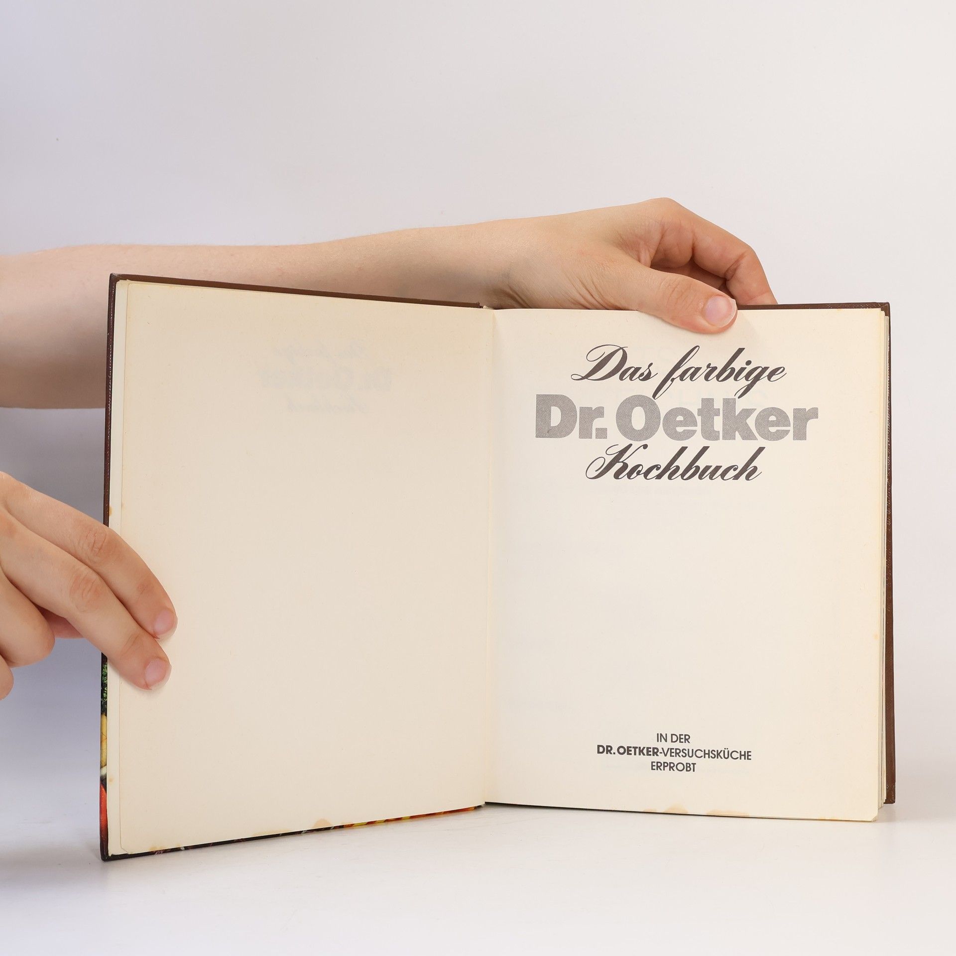 Various authors Das farbige Dr. Oetker Kochbuch