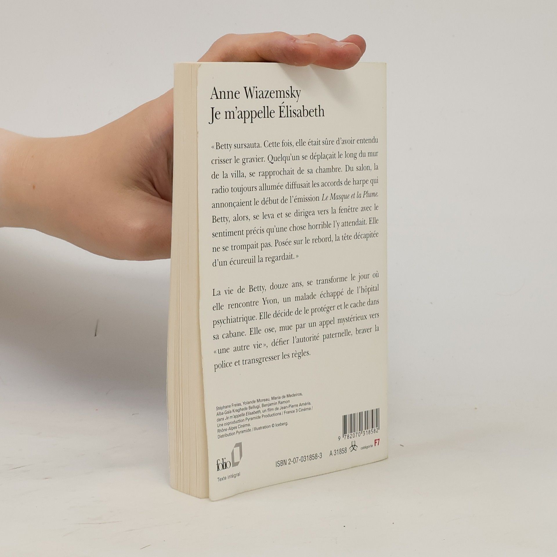 Anne Wiazemsky Folio: Je m'appelle Élisabeth