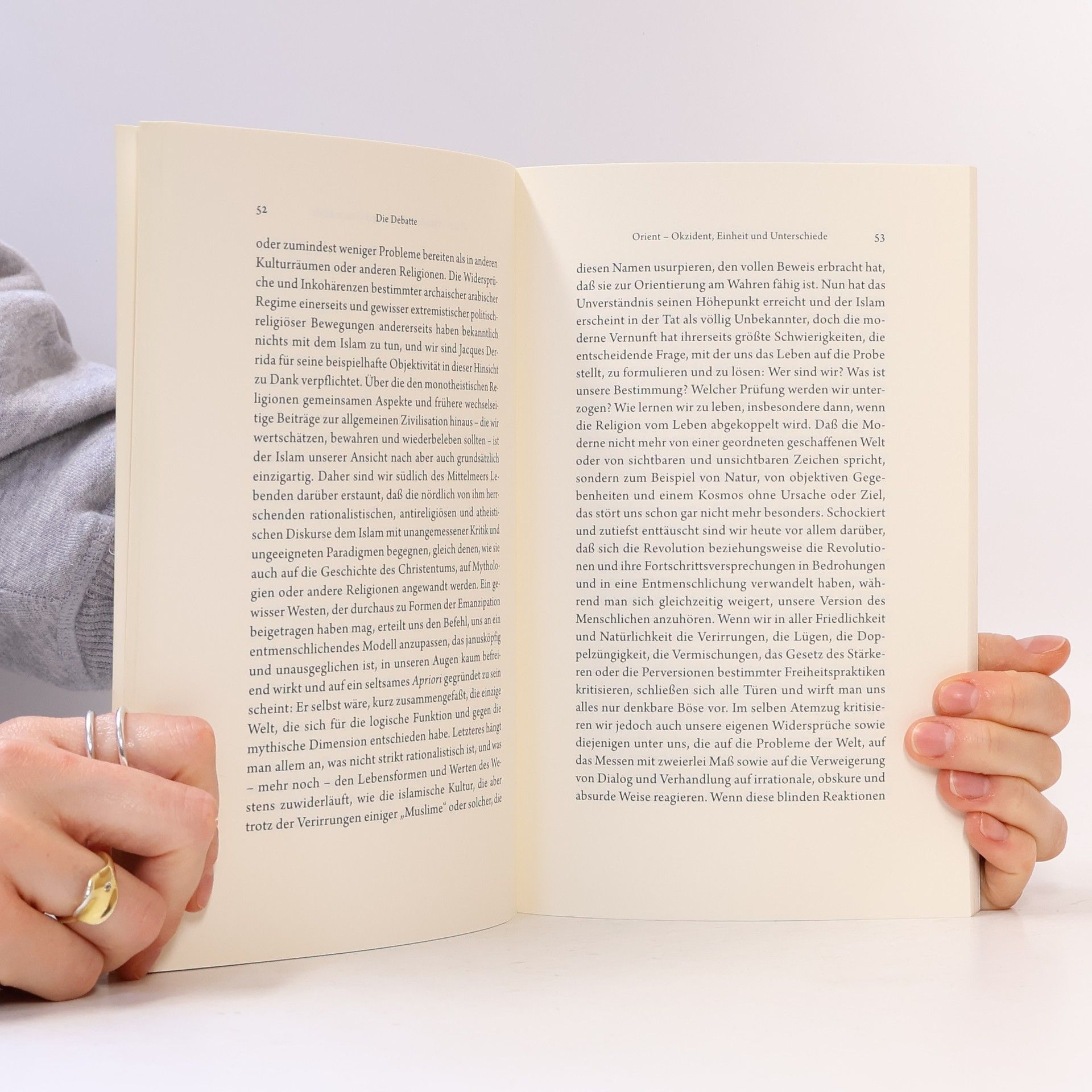 Mustapha Chérif Begegnung mit Jacques Derrida