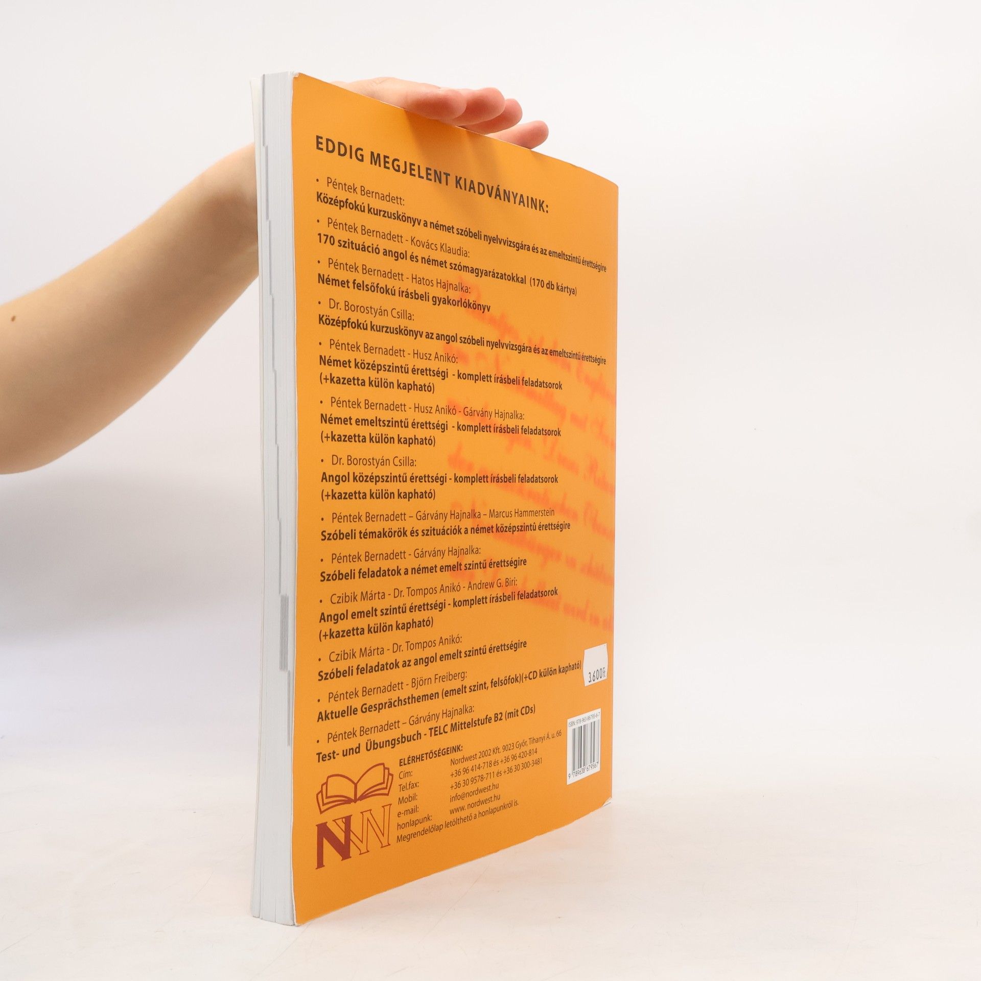 Péntek Bernadett Test- und Übungsbuch ÖSD Mittelstufe Deutsch B2