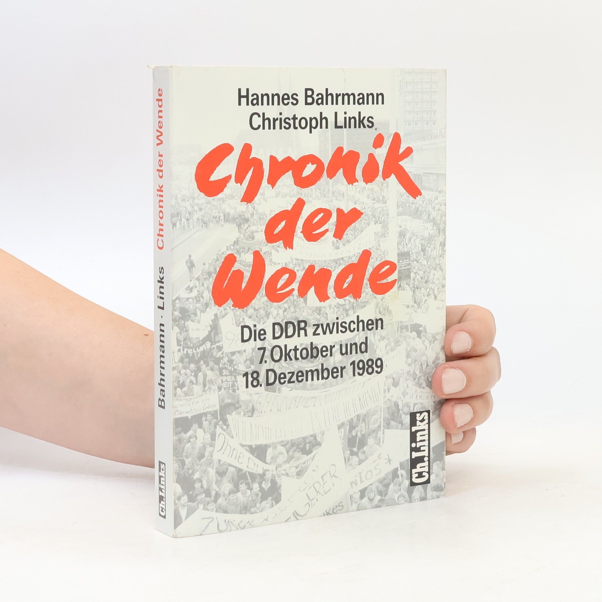 Hannes Bahrmann Chronik der Wende