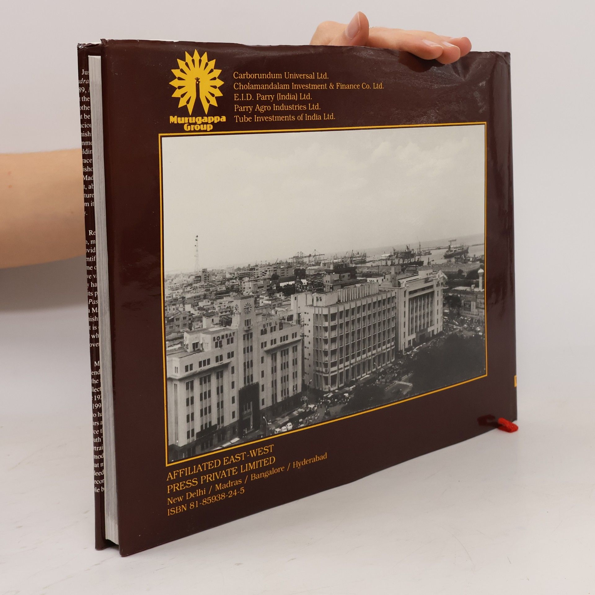 S. Muthiah Madras, Its Past & Its Present