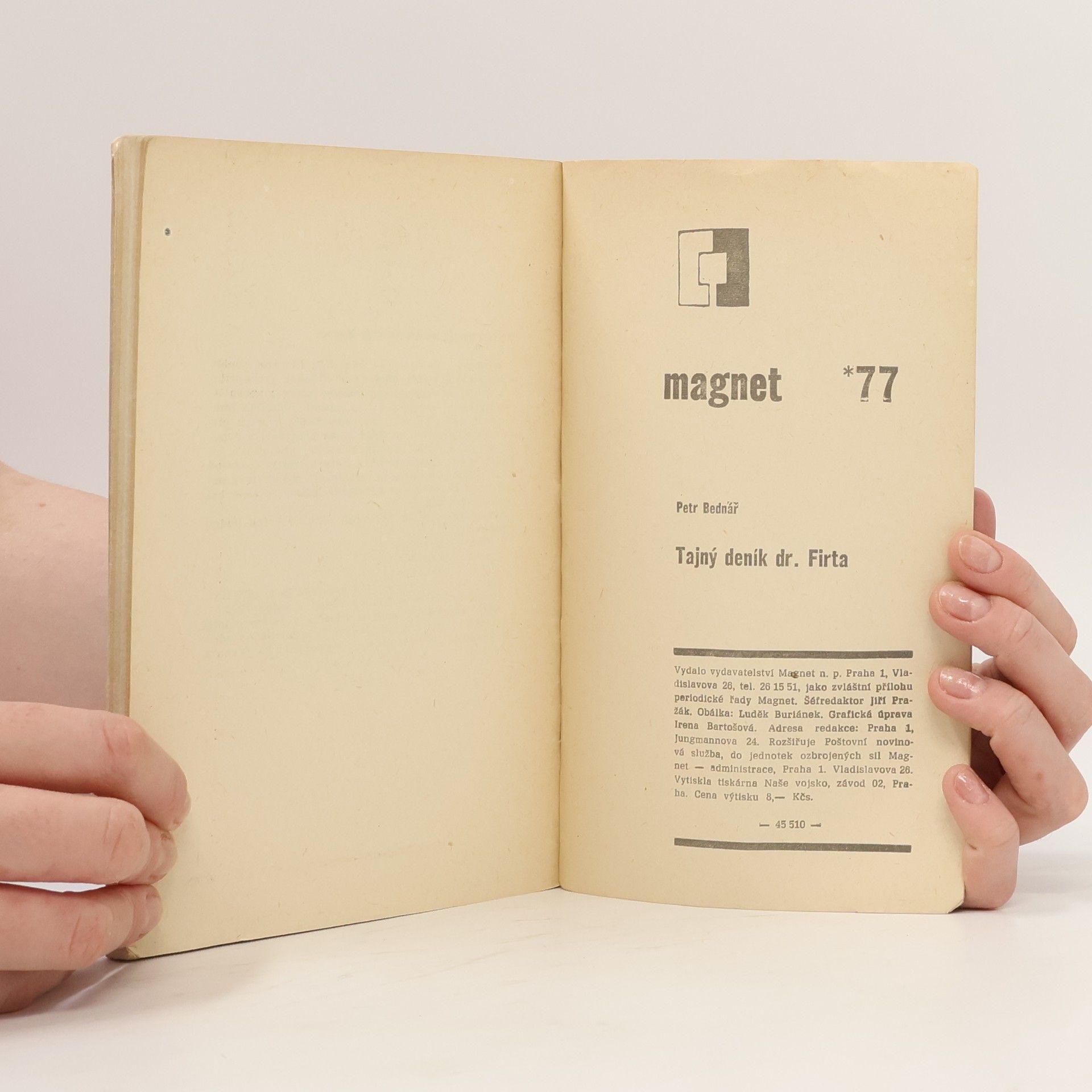 Petr Bednář Magnet 77. Tajný deník Dr. Firta