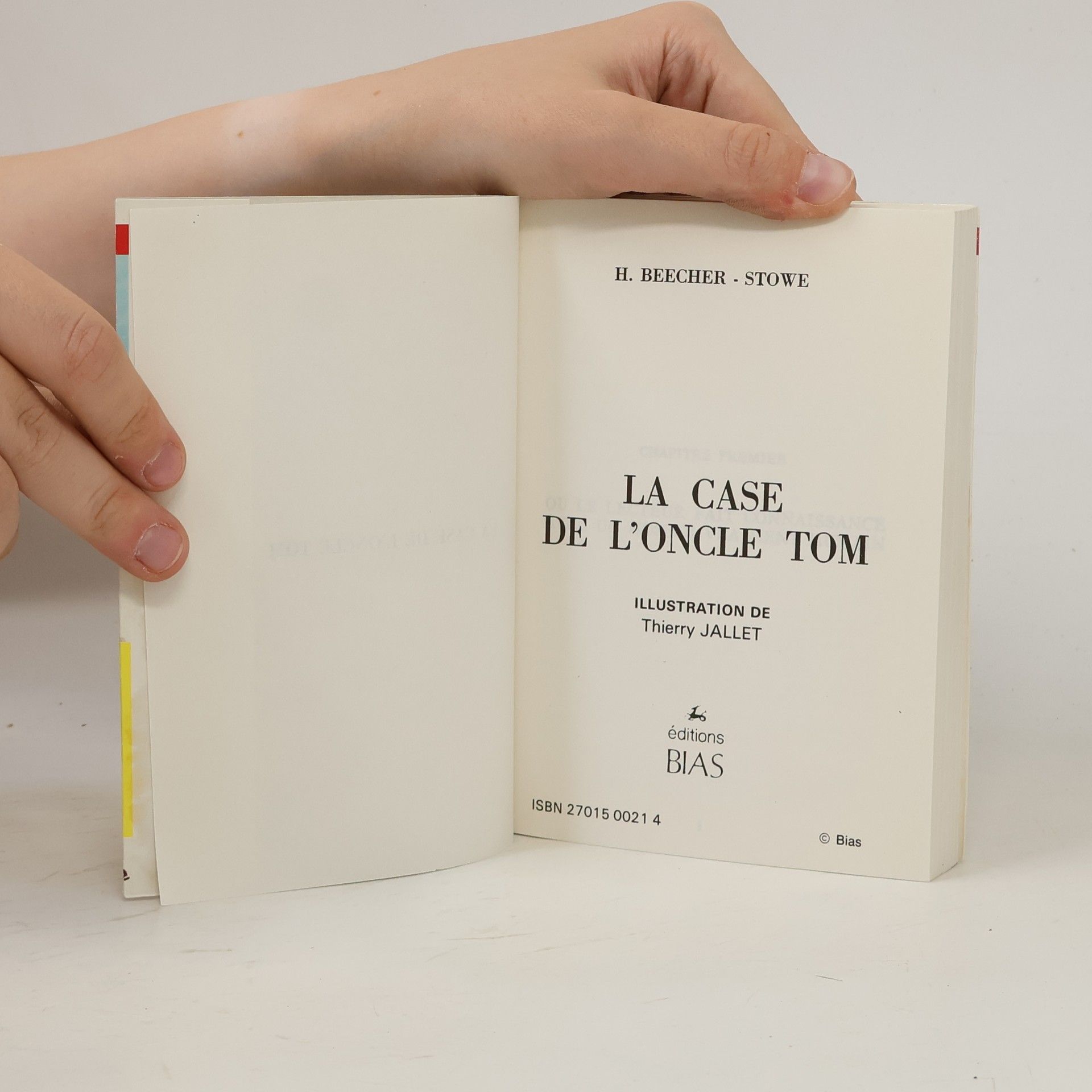 Harriet Becker-Stowe La case de l'oncle Tom