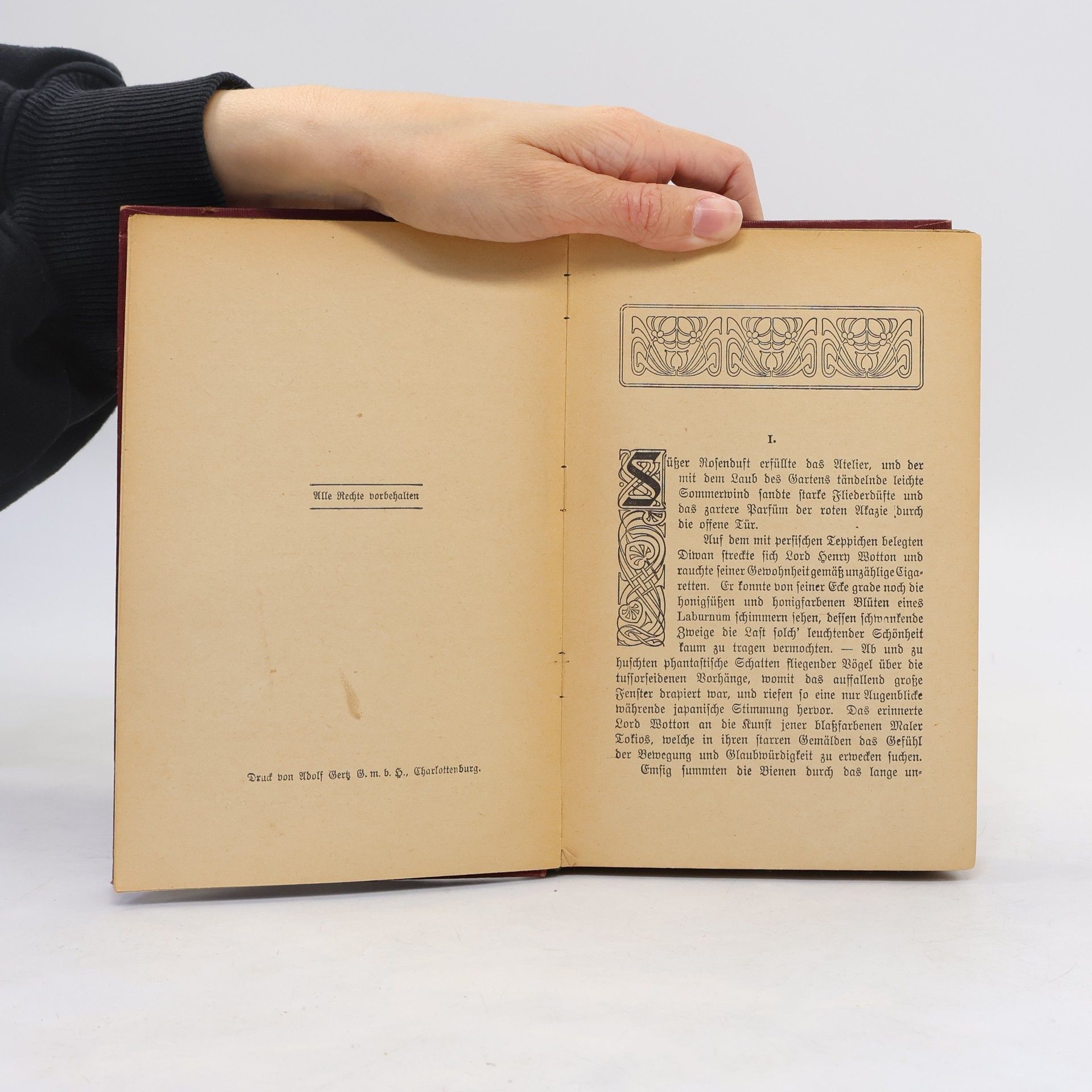 Oscar Wilde Das Bildnis des Dorian Gray