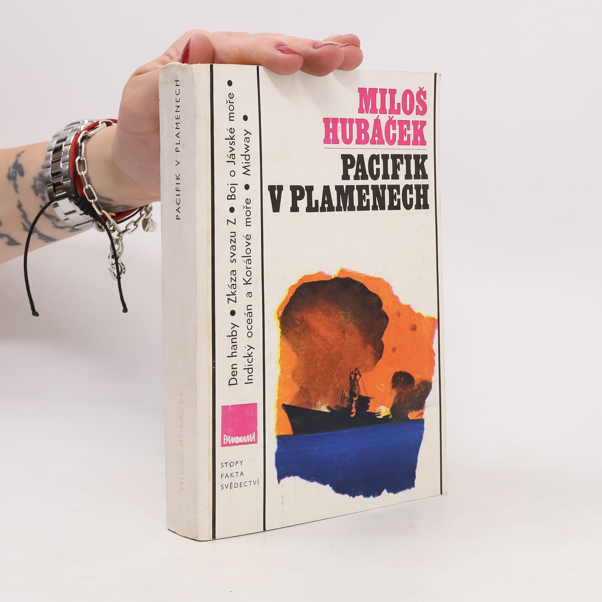 Miloš Hubáček Pacifik v plamenech
