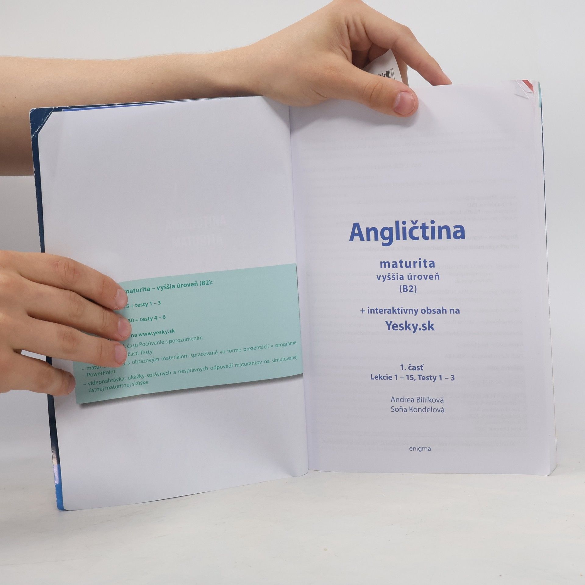 Soňa Kondelová Yes! Maturita B2 1