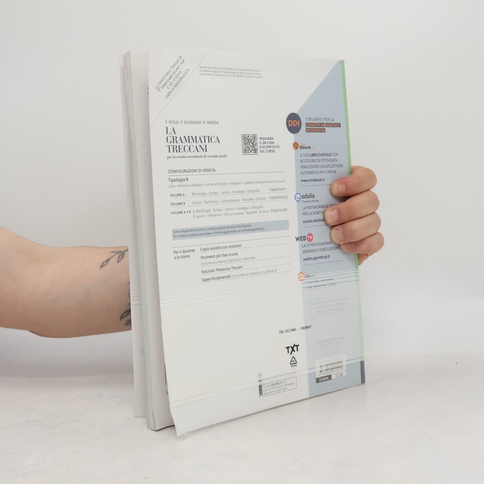 Collectif d'auteurs La Grammatica Treccani B