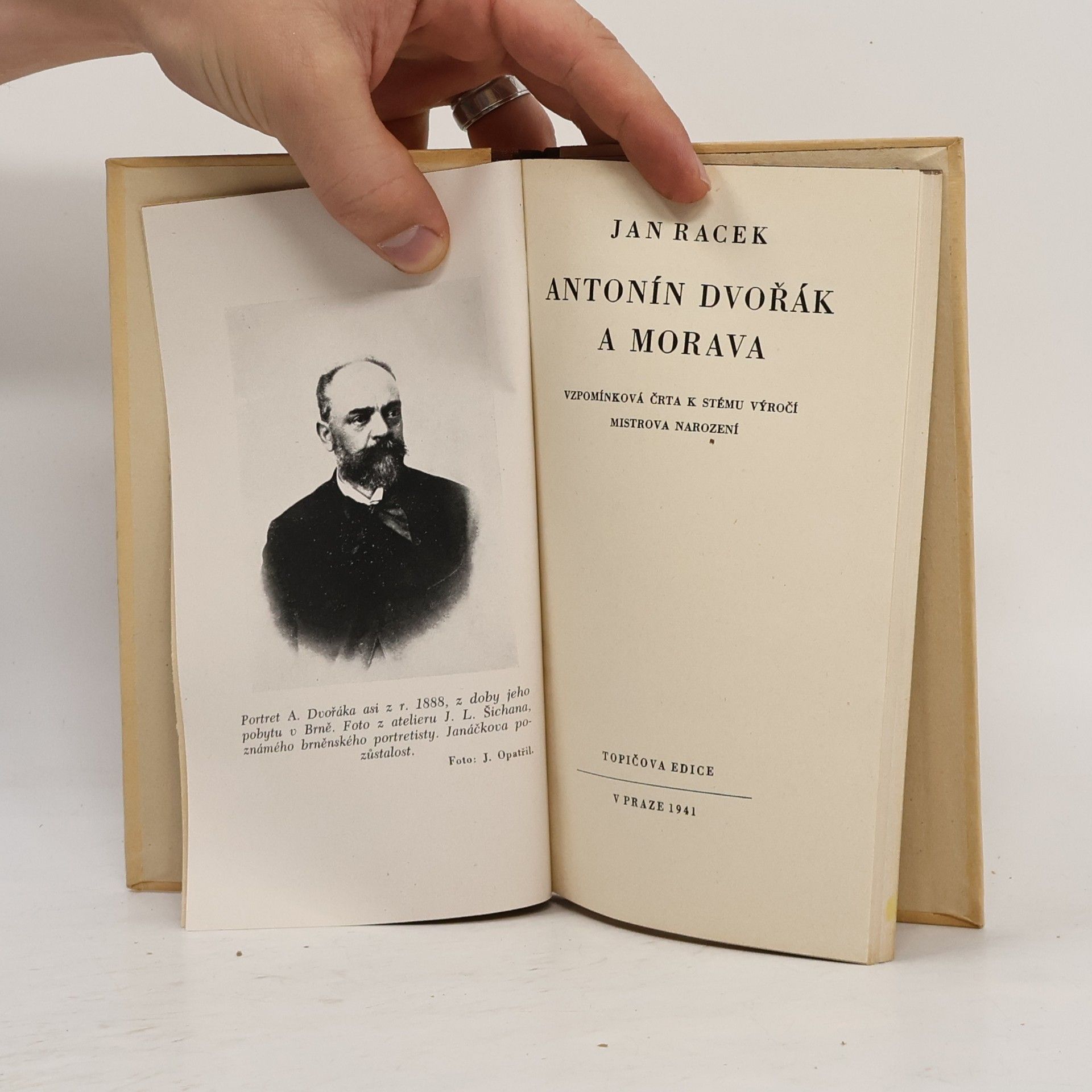 Jan Racek Antonín Dvořák a Morava