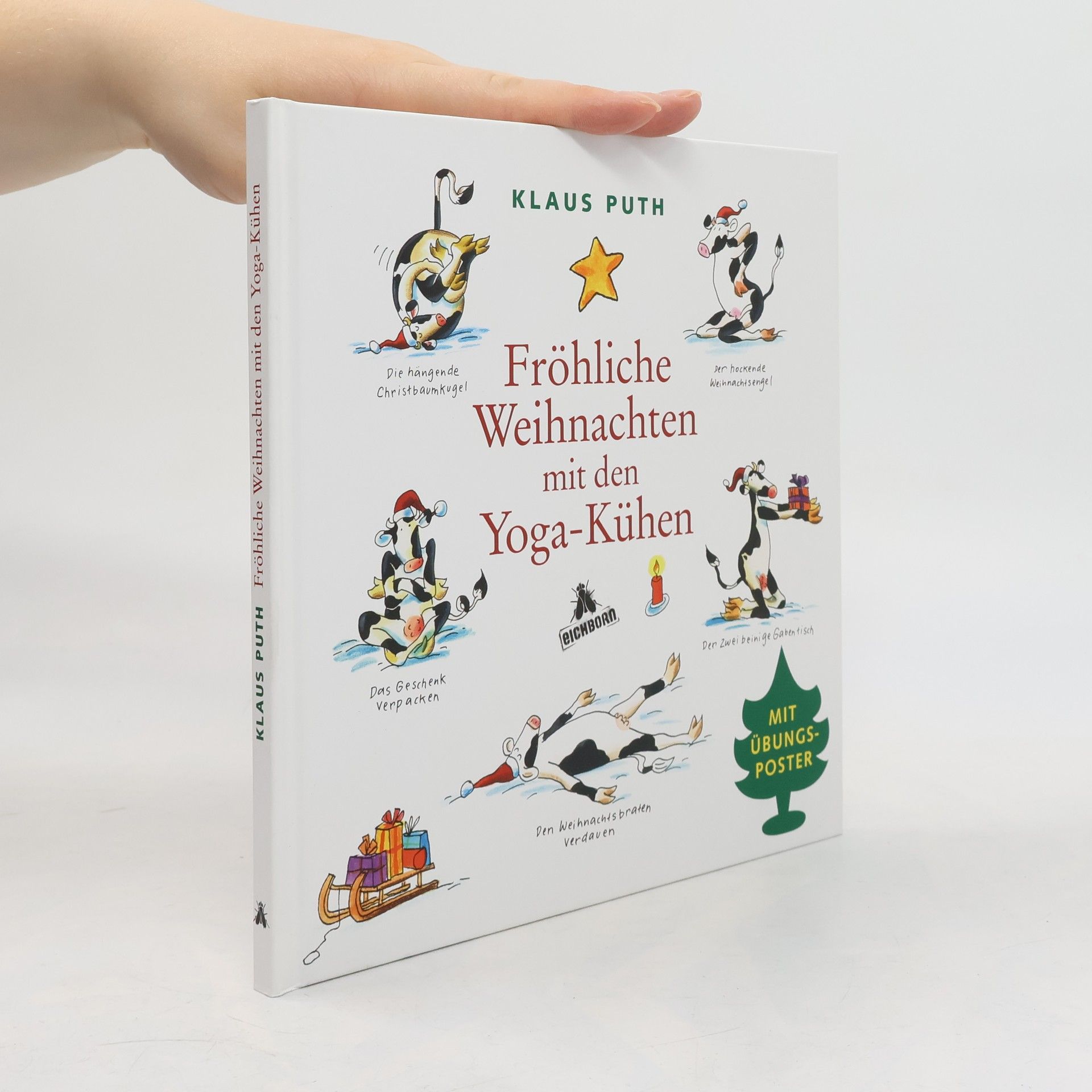 Fröhliche Weihnachten mit den Yoga-Kühen