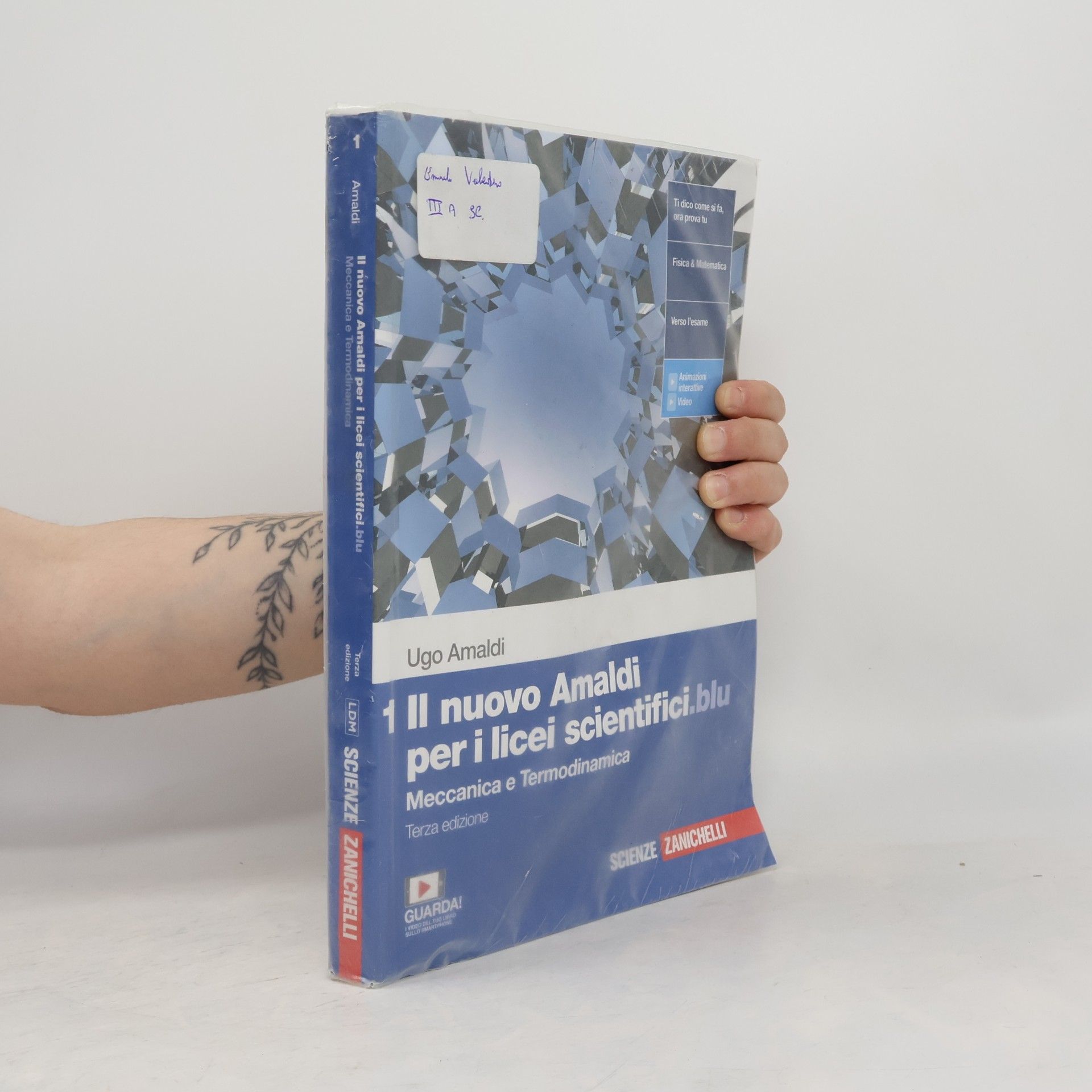 Ugo Amaldi 1 Il nuovo Amaldi per i licei scientifici.blu