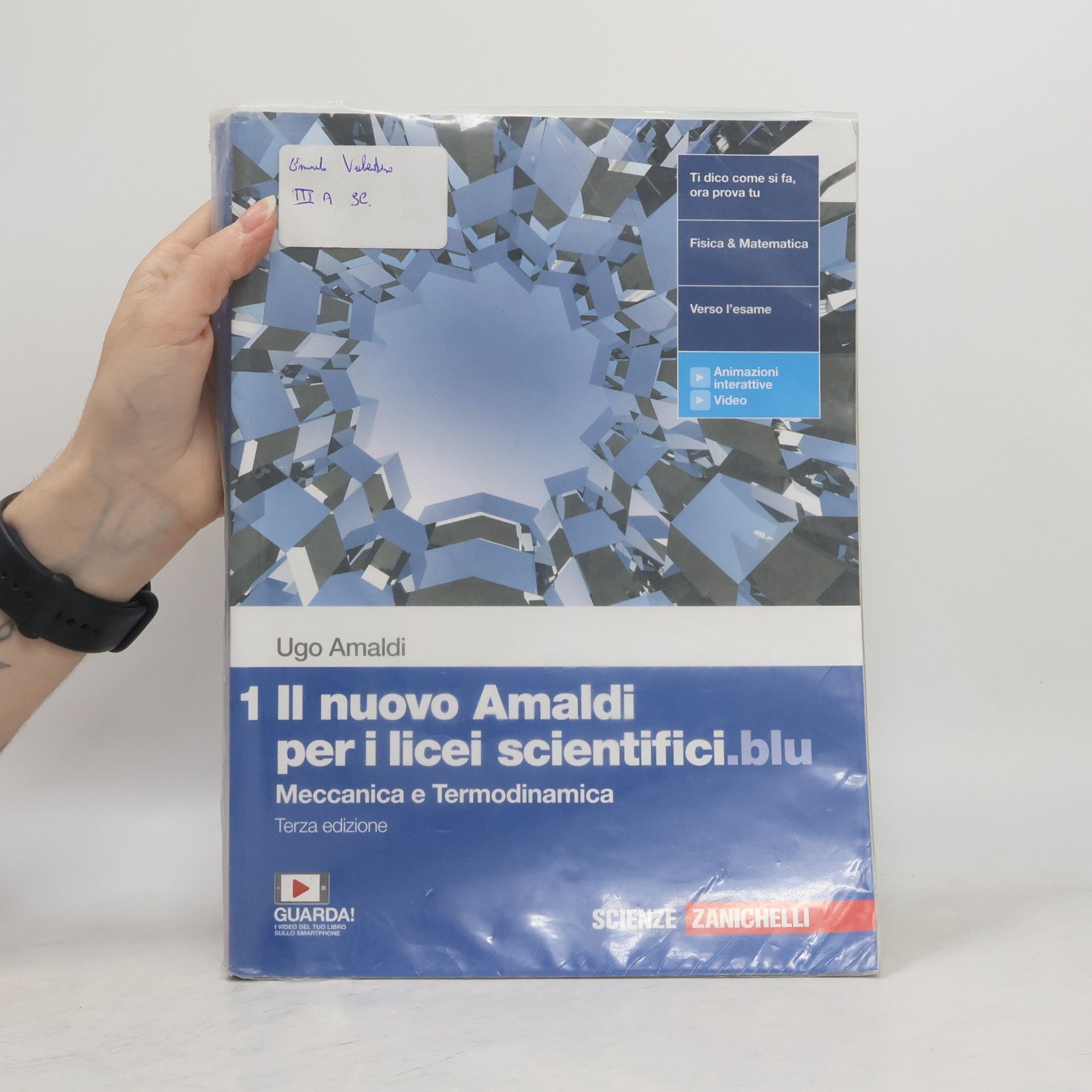 Ugo Amaldi 1 Il nuovo Amaldi per i licei scientifici.blu