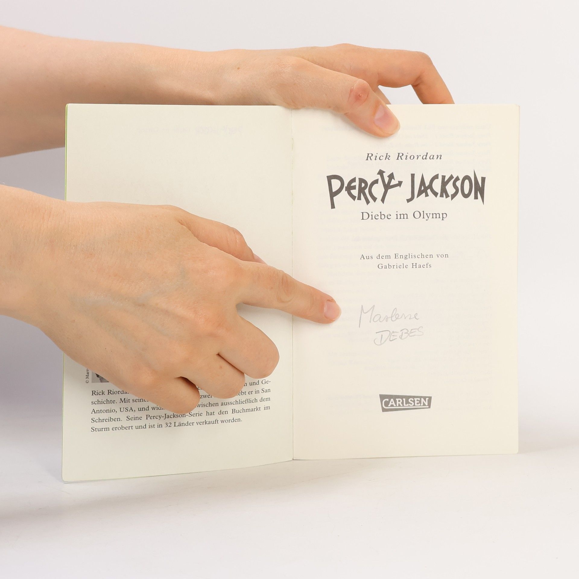 Rick Riordan Percy Jackson: Diebe im Olymp