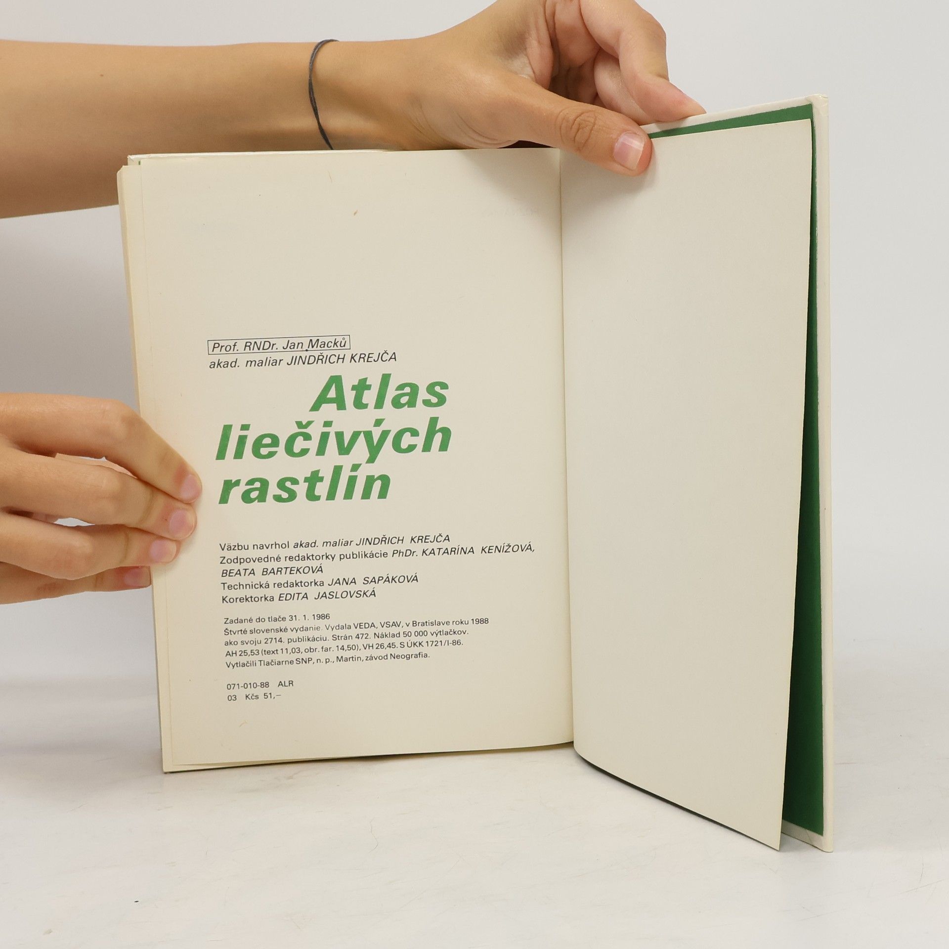 Jan Macků Atlas liečivých rastlín