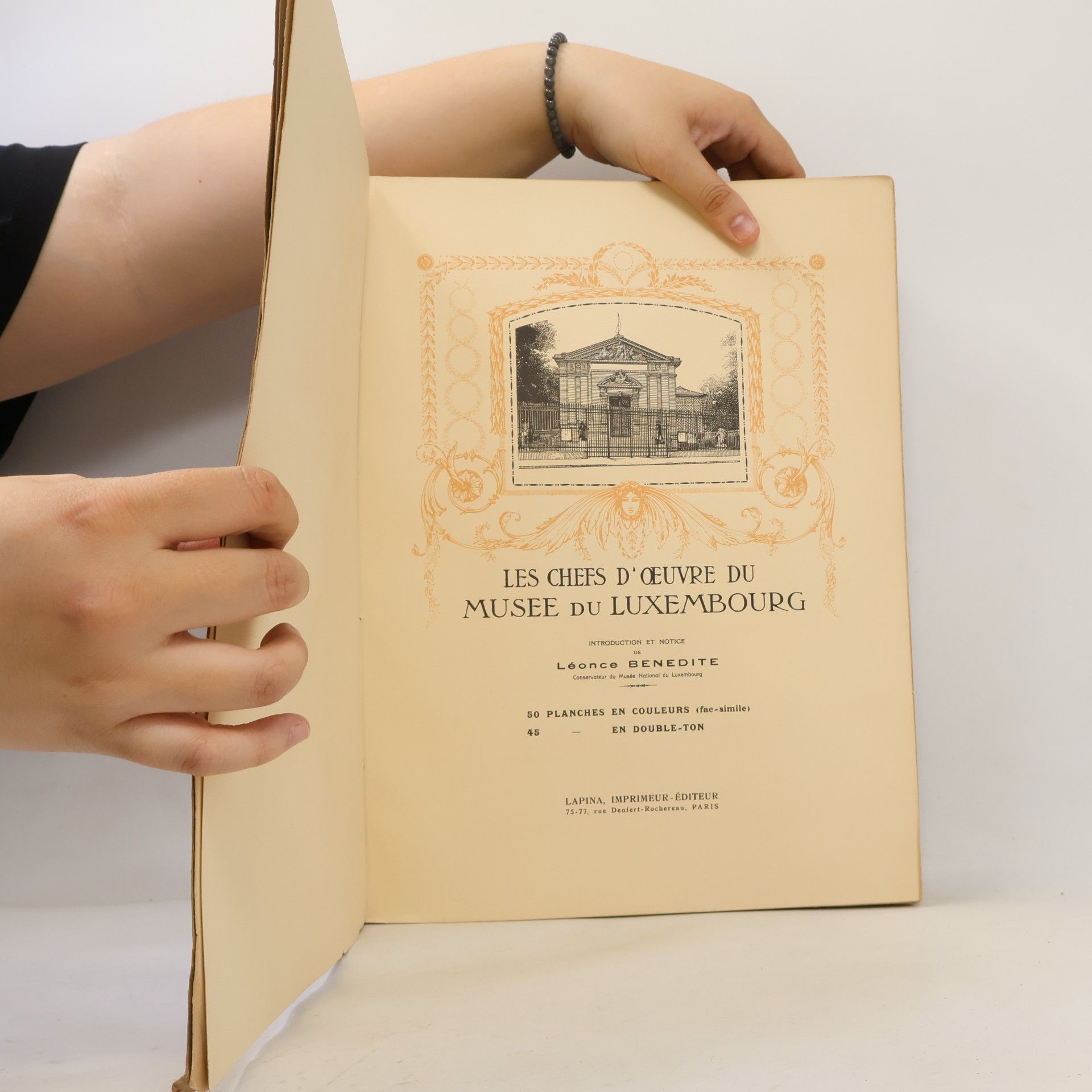 Léonce Bénédite Les Chefs D'oeuvre Du Musee Du Luxembourg