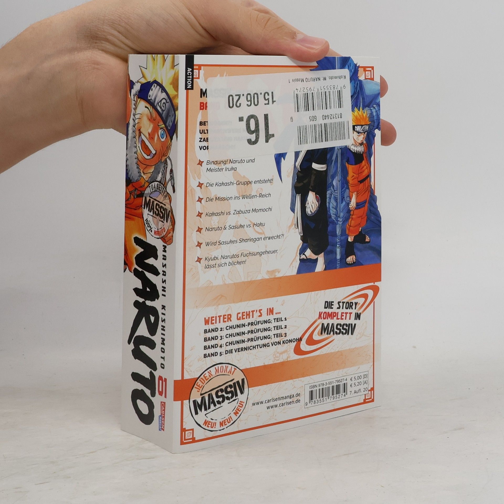 Masashi Kishimoto Naruto Massiv 01