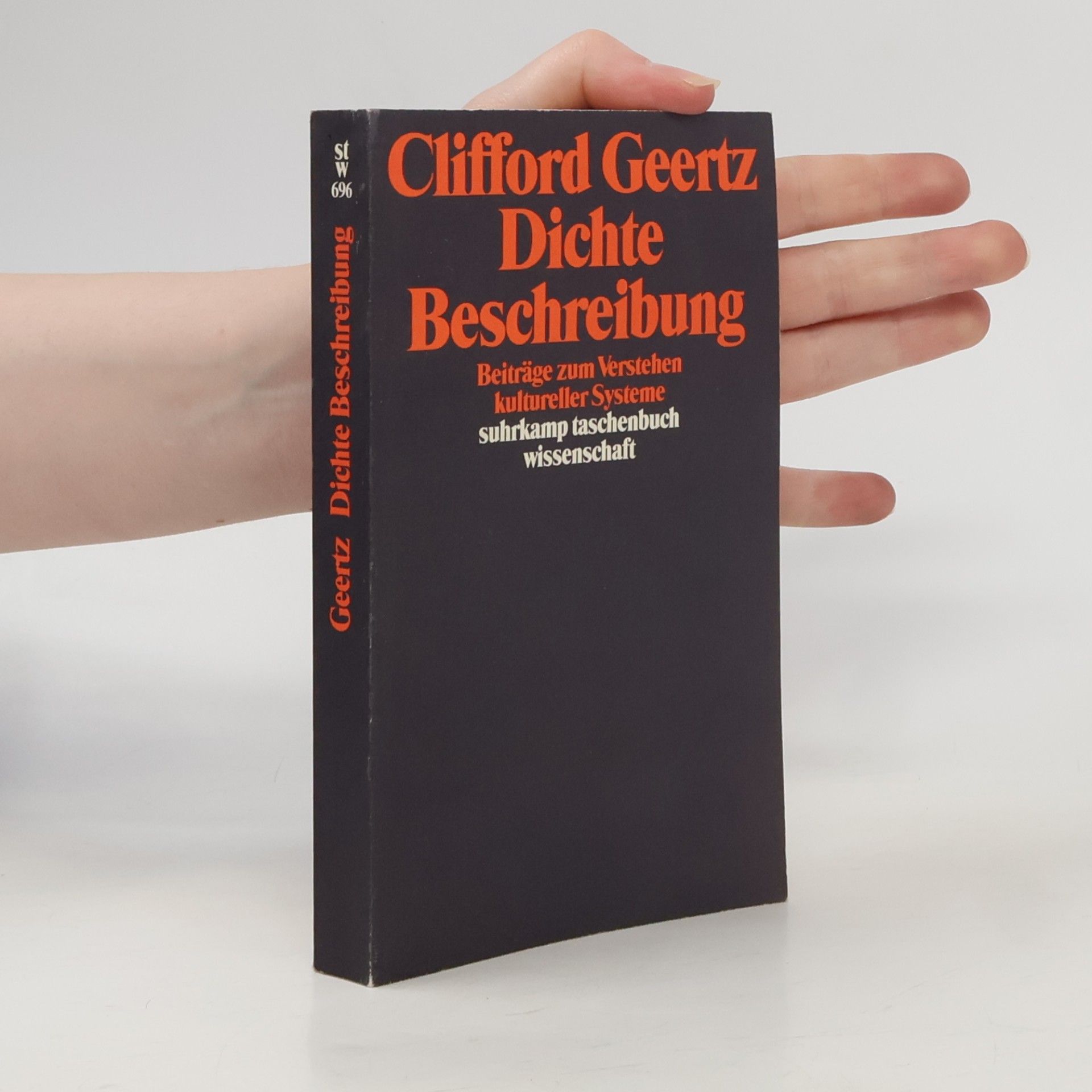 Clifford Geertz Dichte Beschreibung