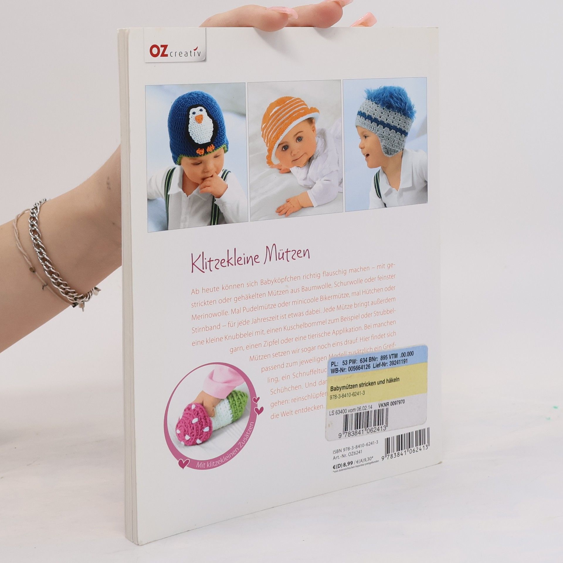 Sabine Abel Babymützen stricken und häkeln