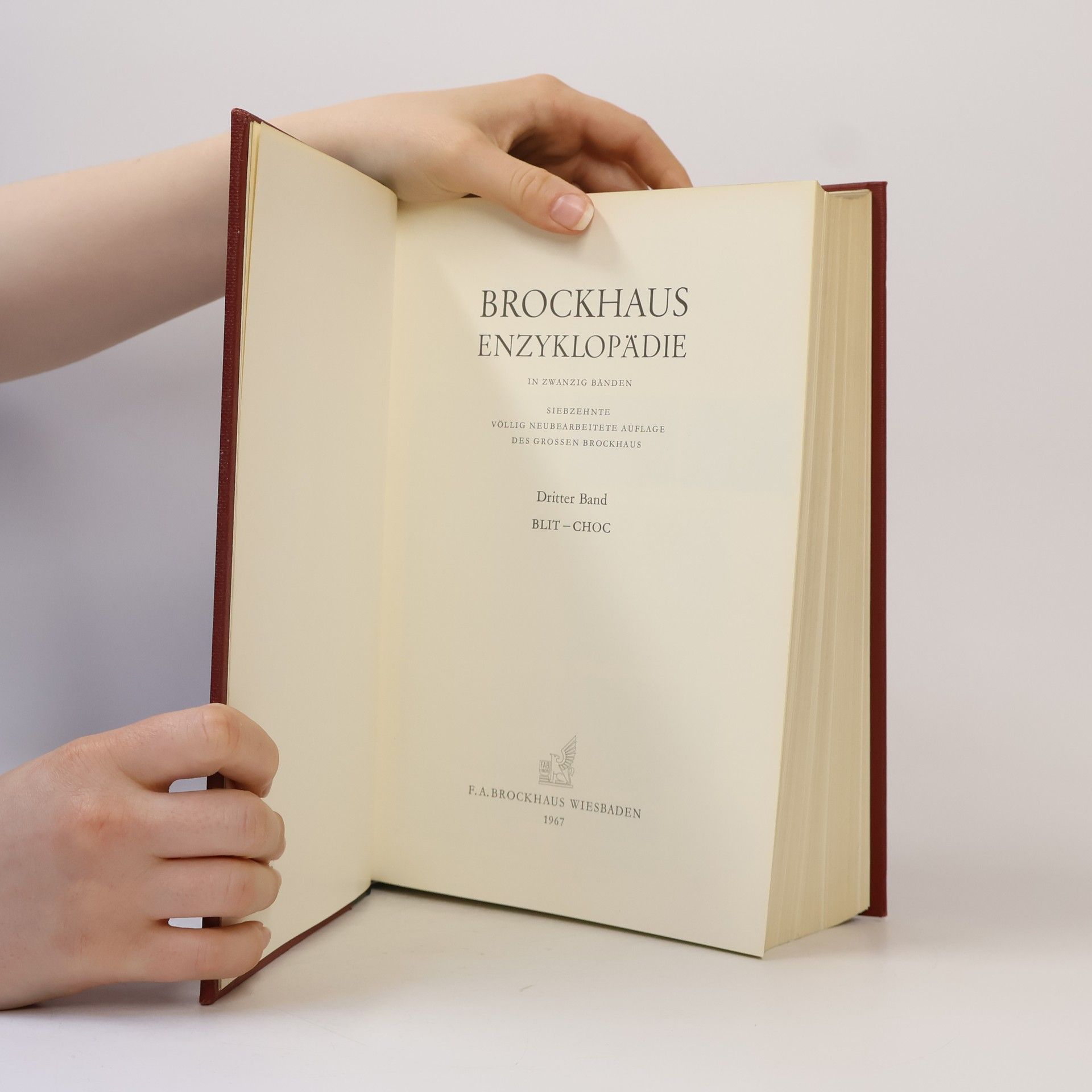 Various authors Brockhaus Enzyklopädie 3. Blit-Choc