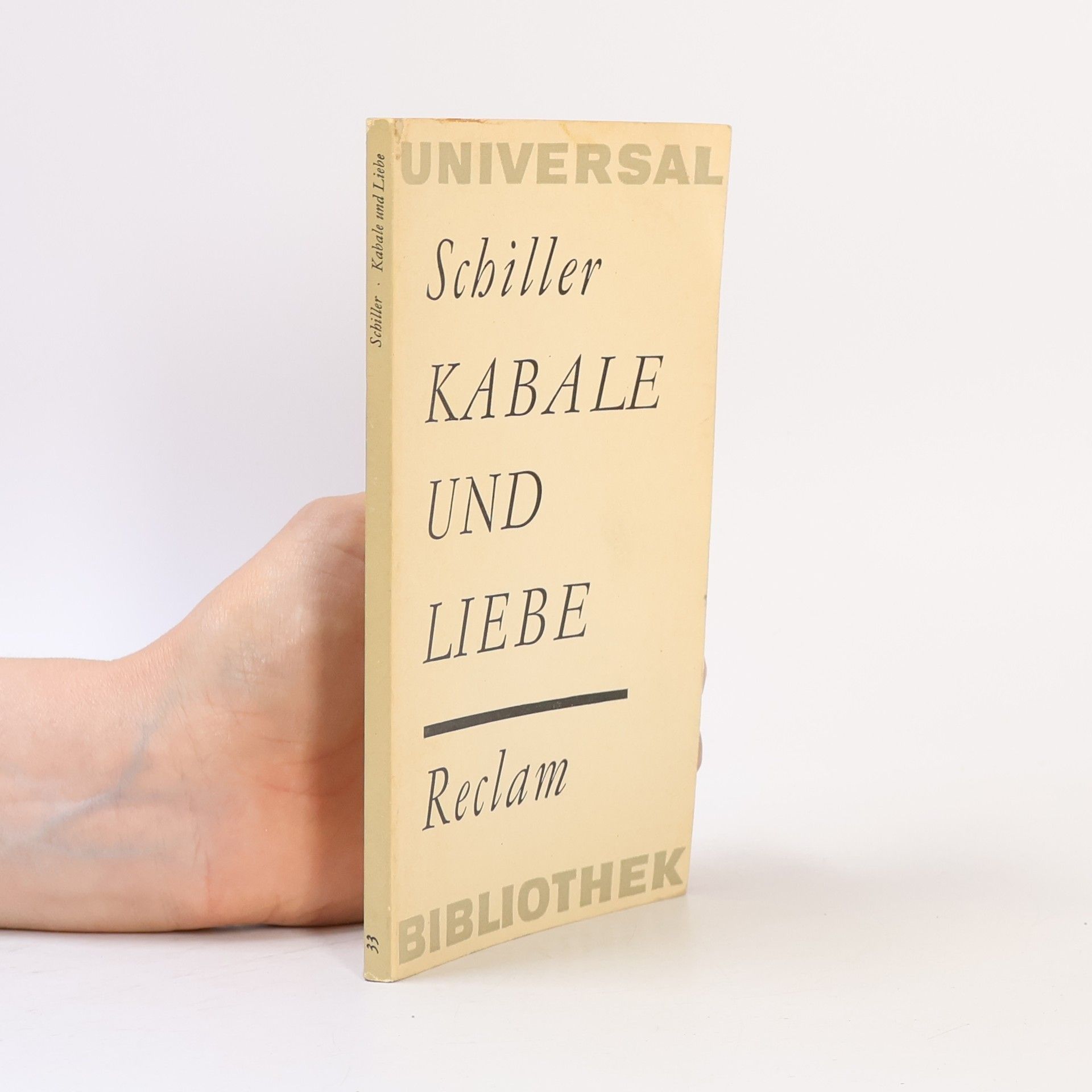 Friedrich Schiller Kabale und Liebe