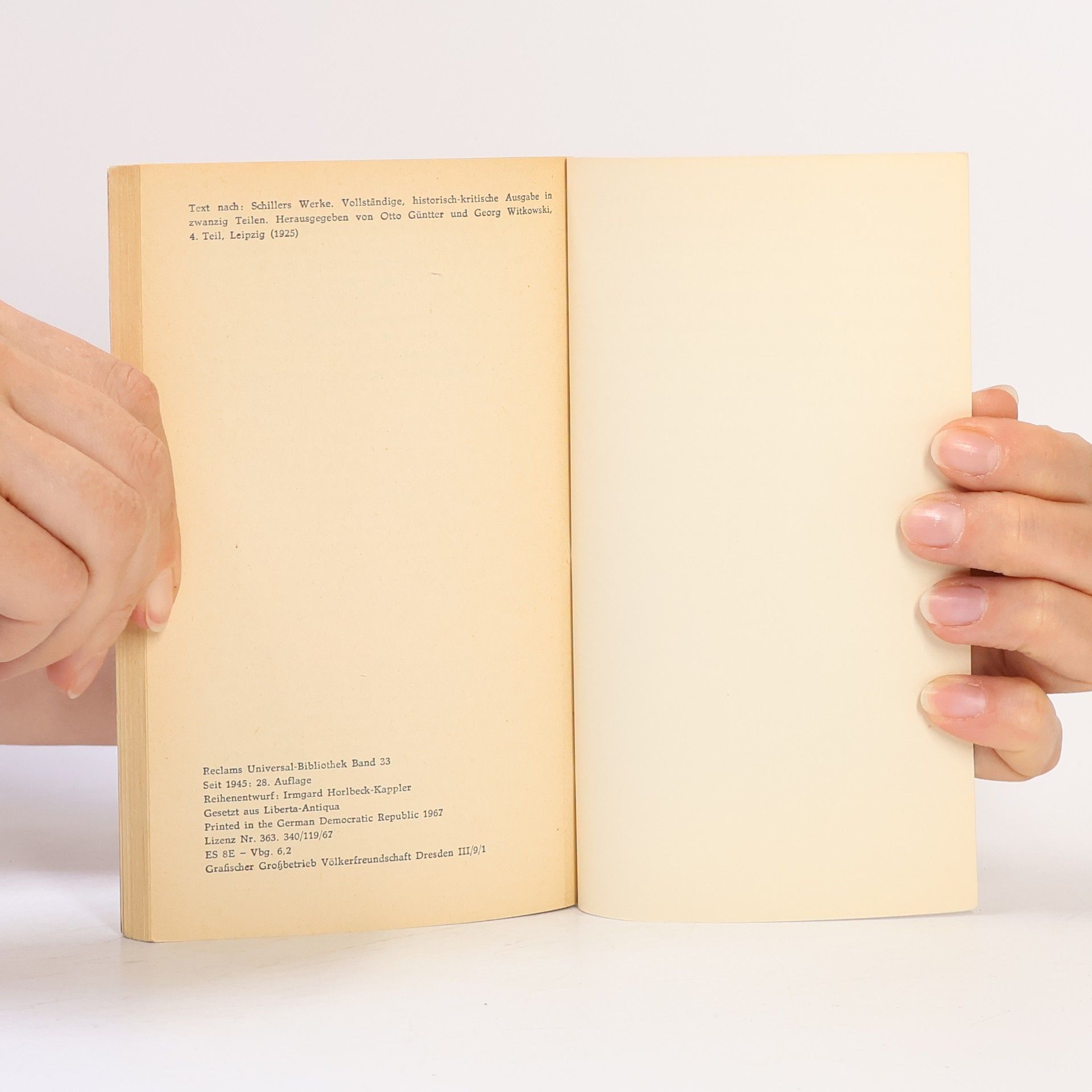 Friedrich Schiller Kabale und Liebe