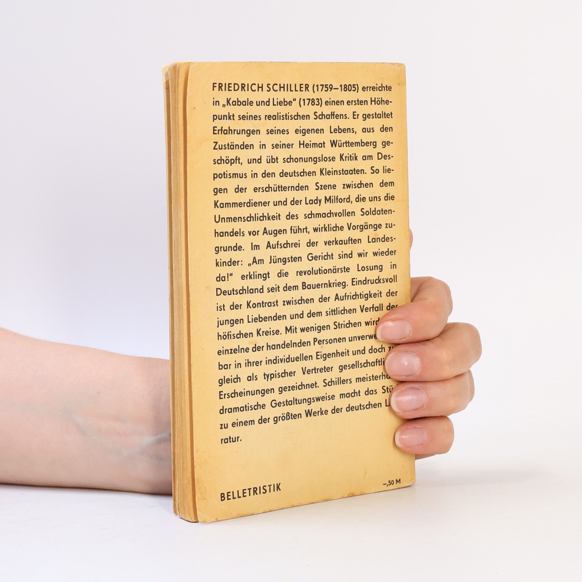 Friedrich Schiller Kabale und Liebe