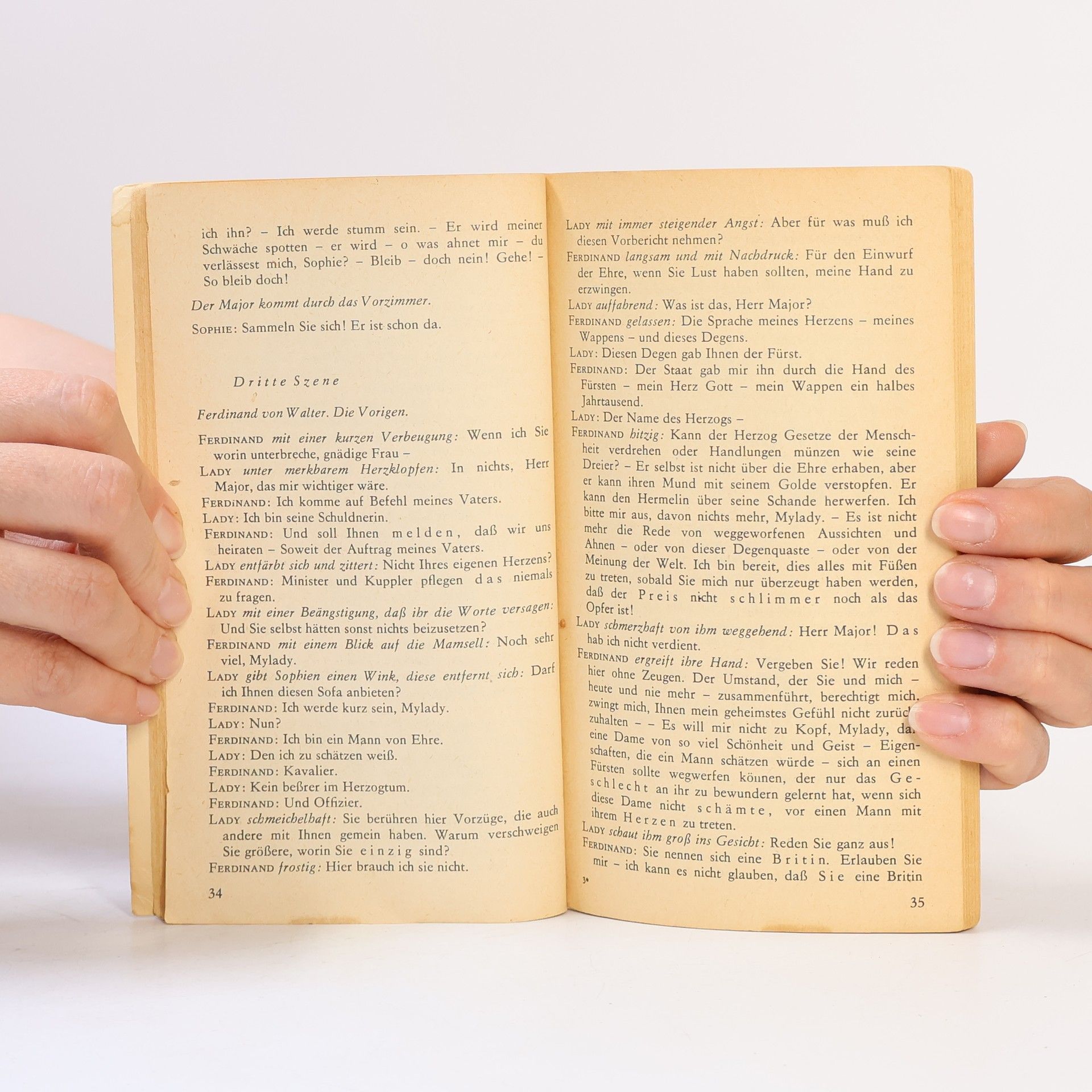 Friedrich Schiller Kabale und Liebe