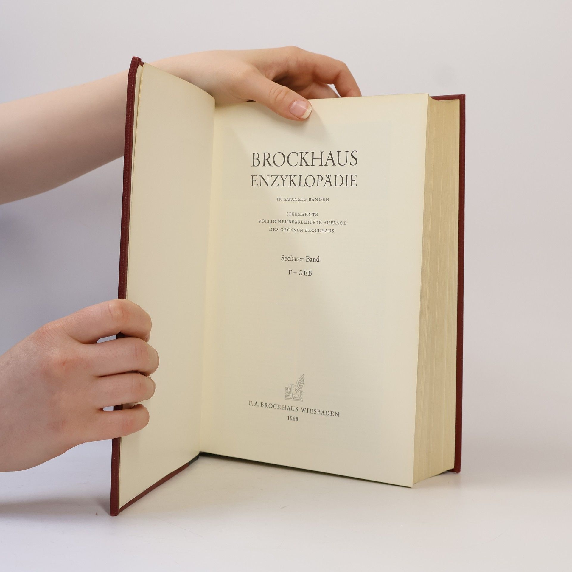 Various authors Brockhaus Enzyklopädie 6
