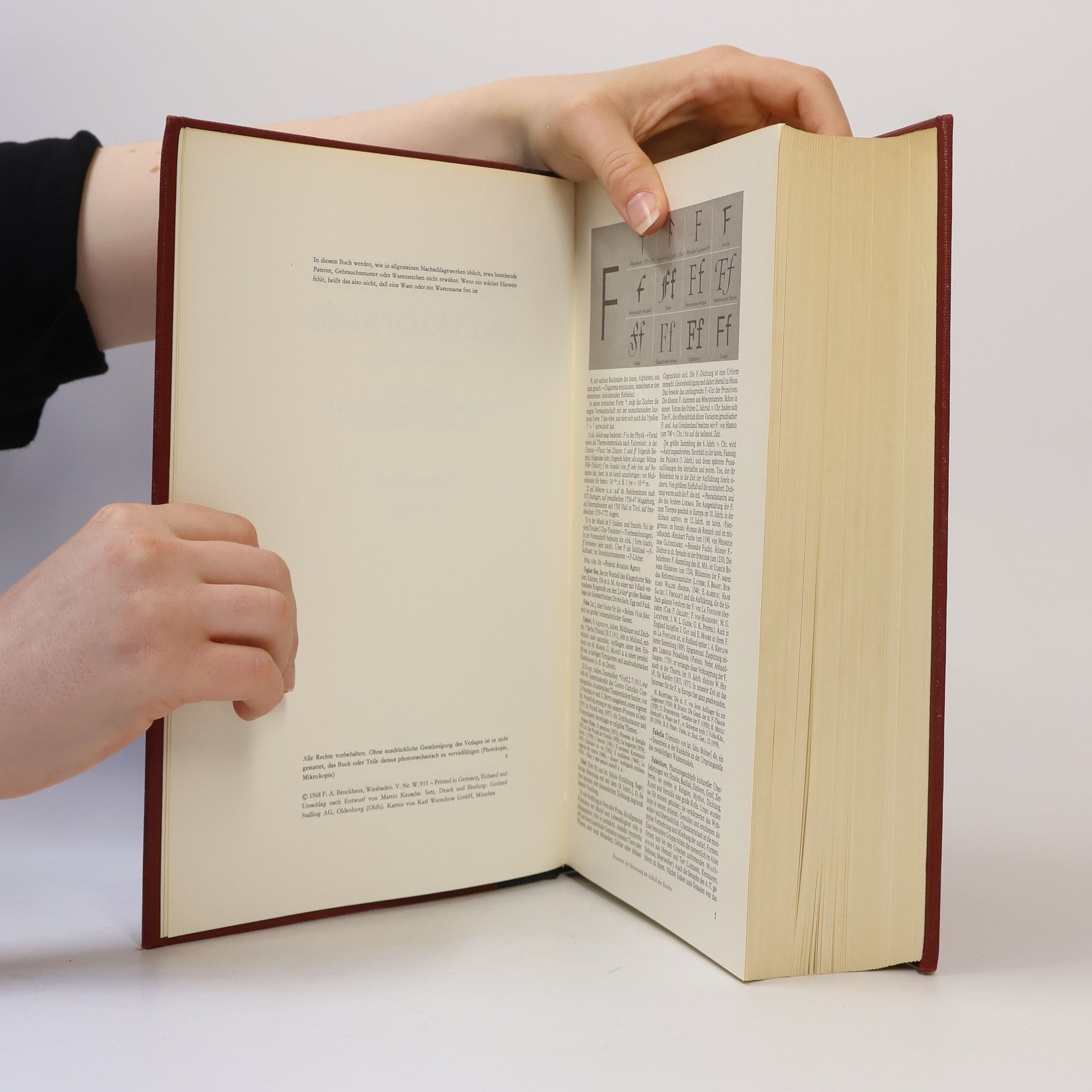Various authors Brockhaus Enzyklopädie 6