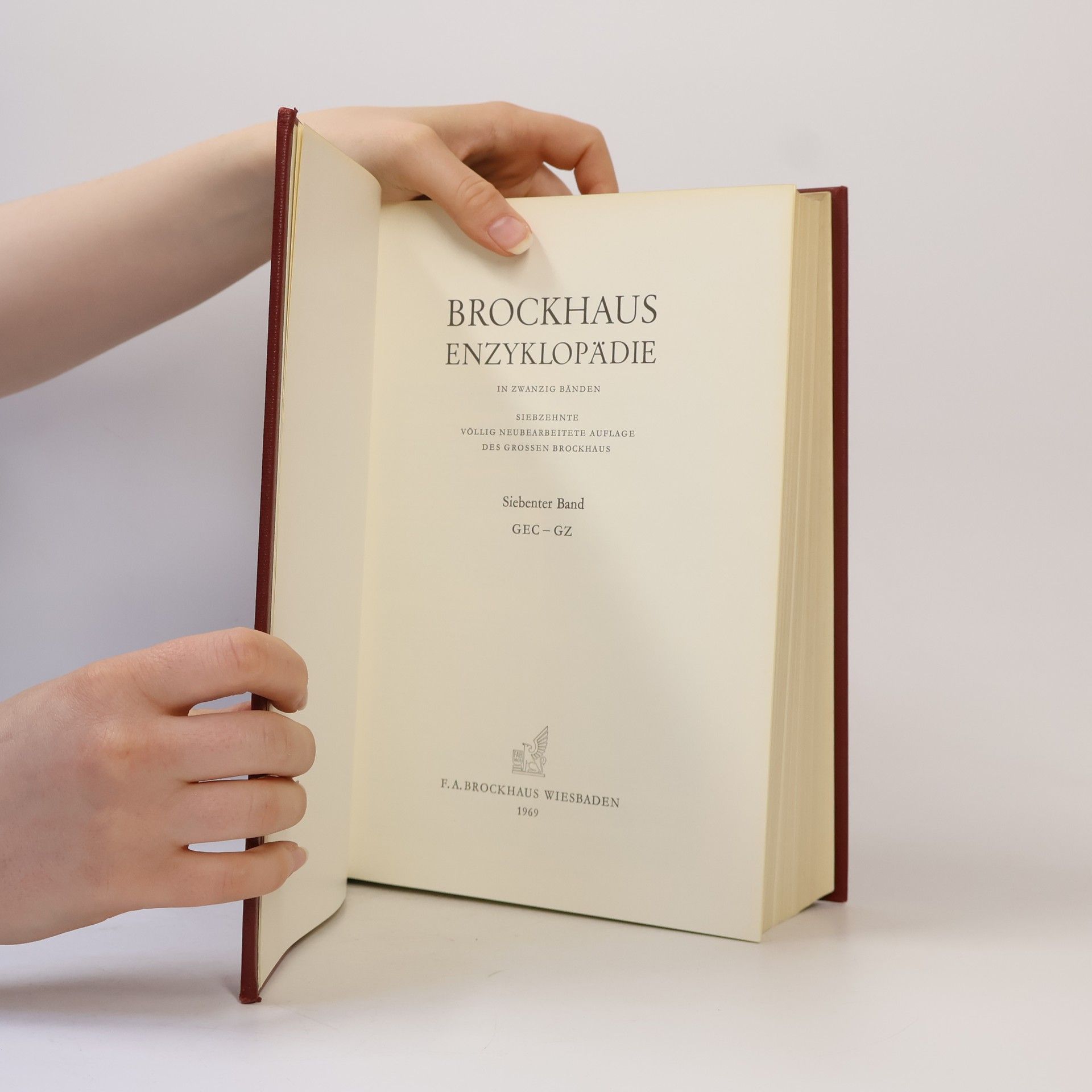 Autorenkollektiv Brockhaus Enzyklopädie Gec-Gz 7