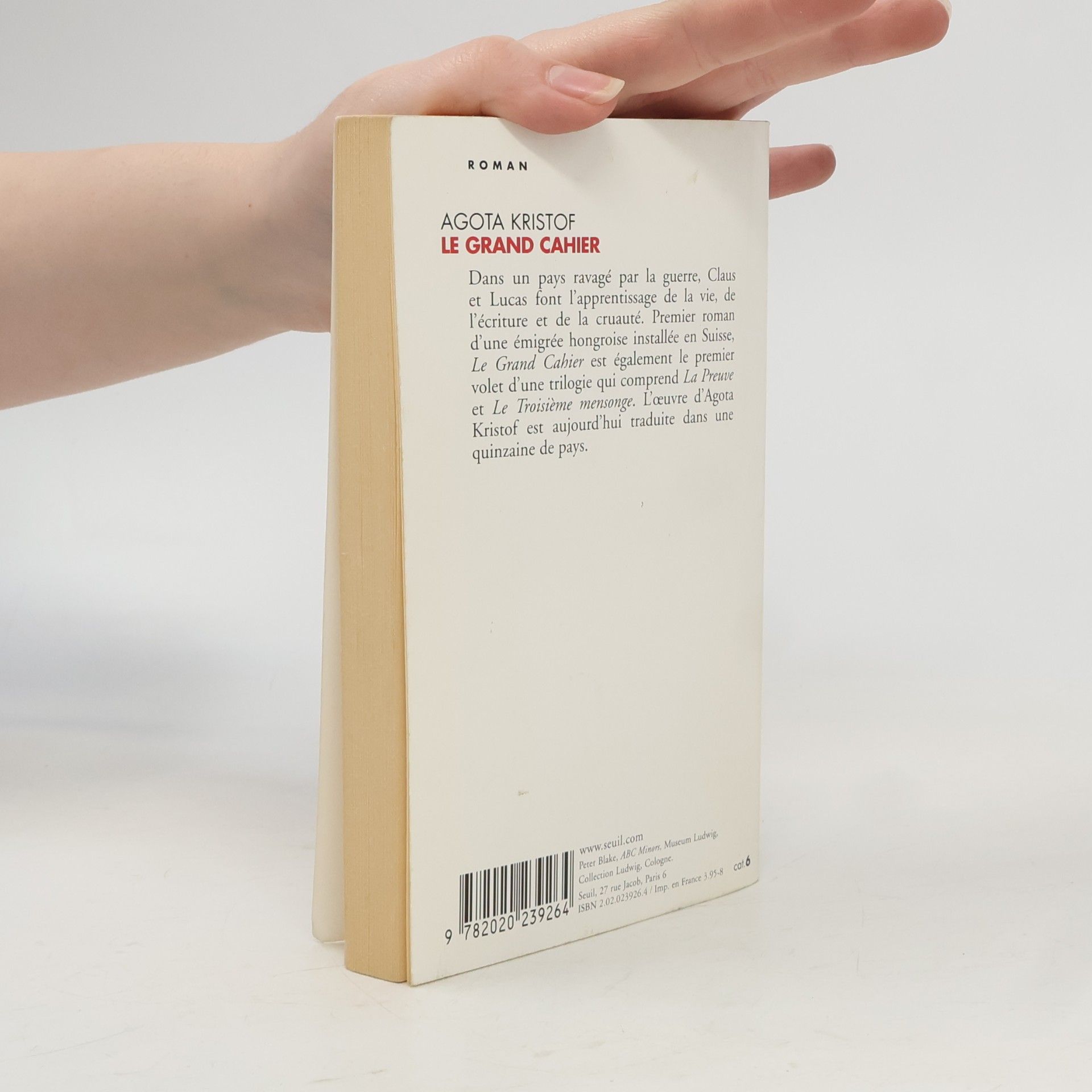 Ágota Kristóf Le grand cahier