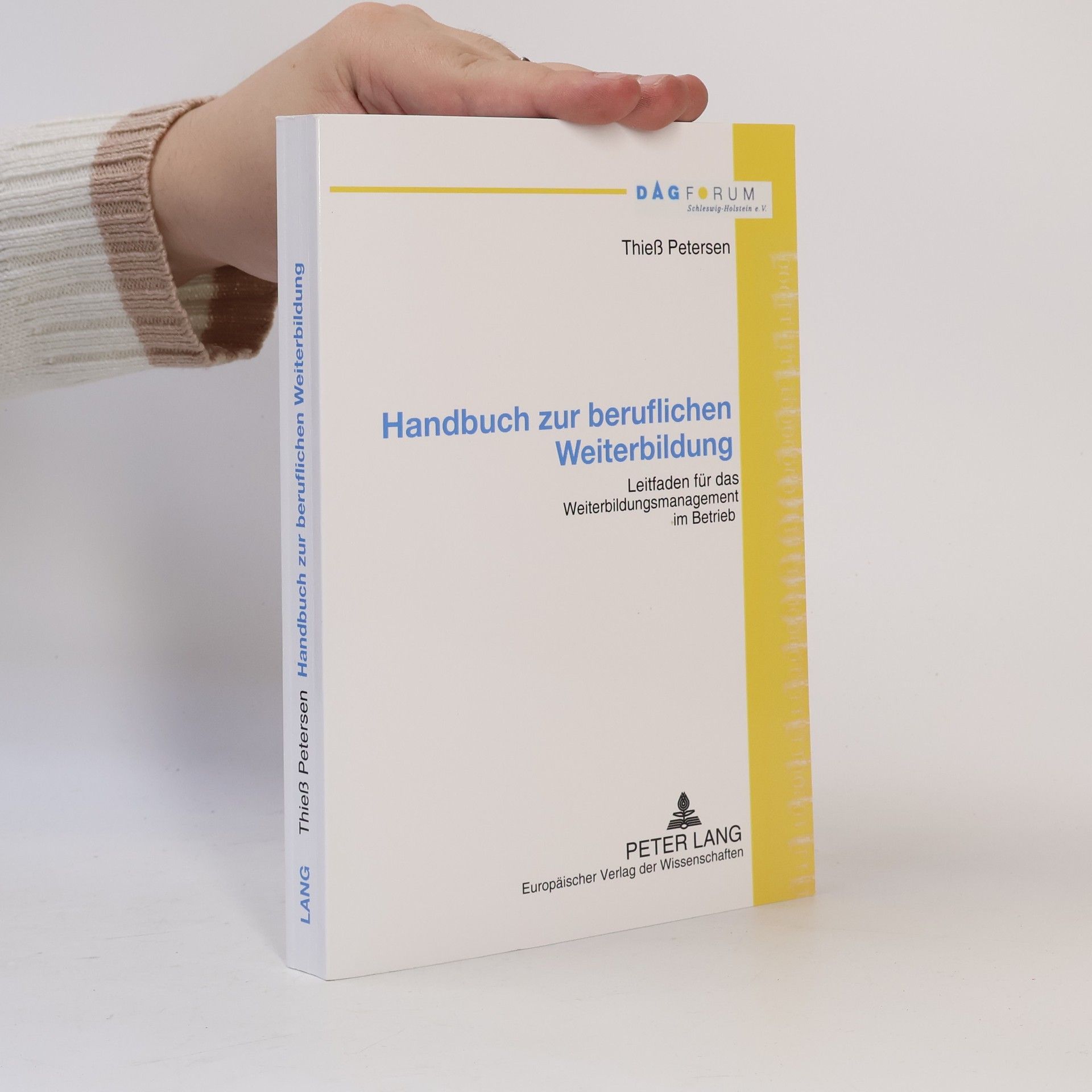 Thieß Petersen Handbuch zur beruflichen Weiterbildung