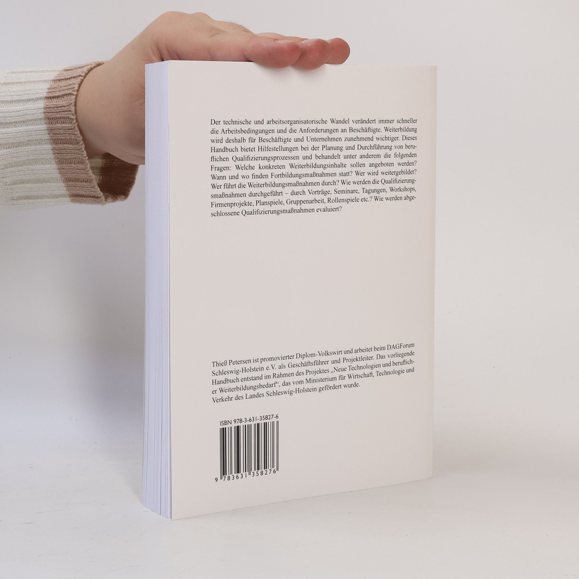 Thieß Petersen Handbuch zur beruflichen Weiterbildung