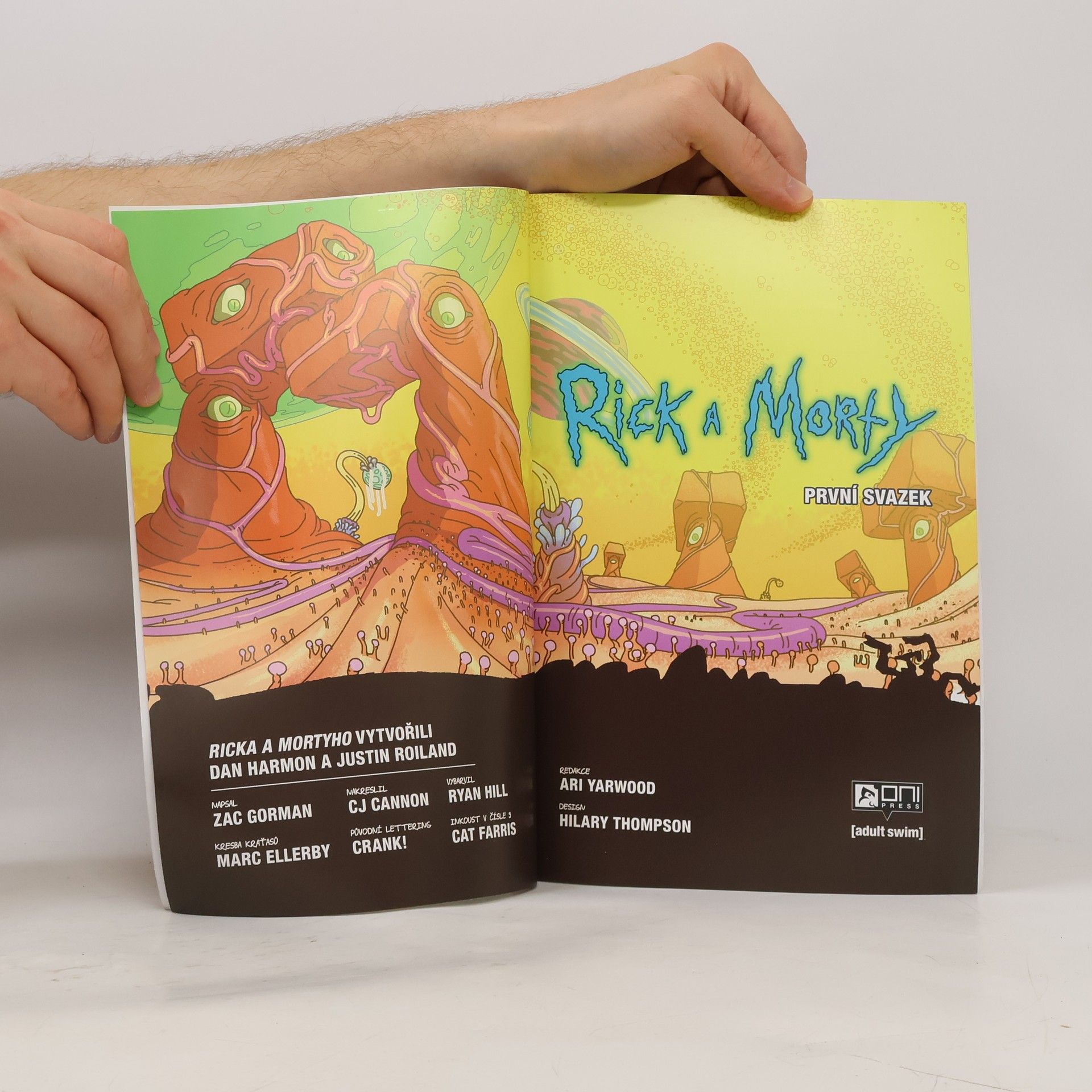 Zac Gorman Rick a Morty. První svazek
