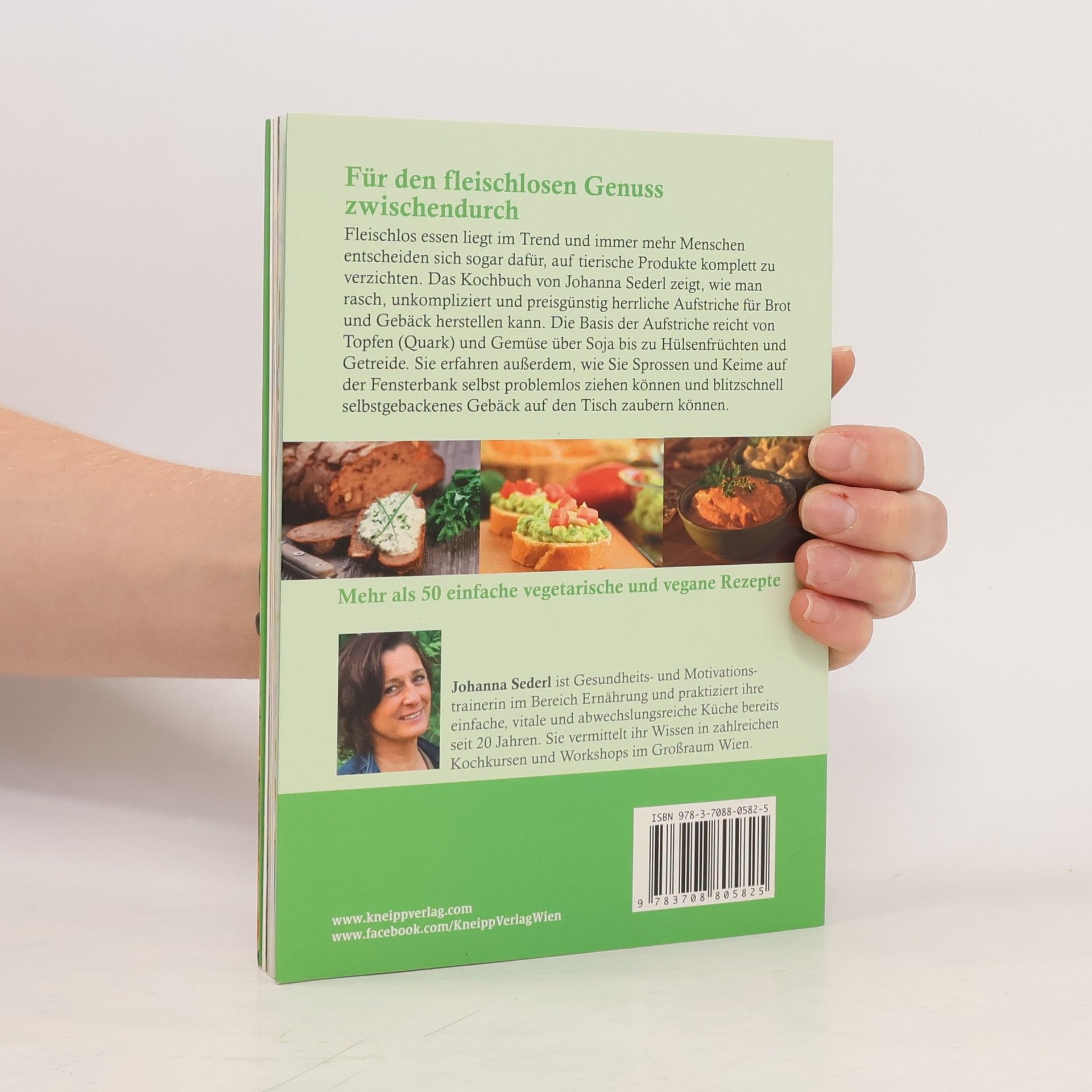 Johanna Sederl Vegane und vegetarische Brotaufstriche