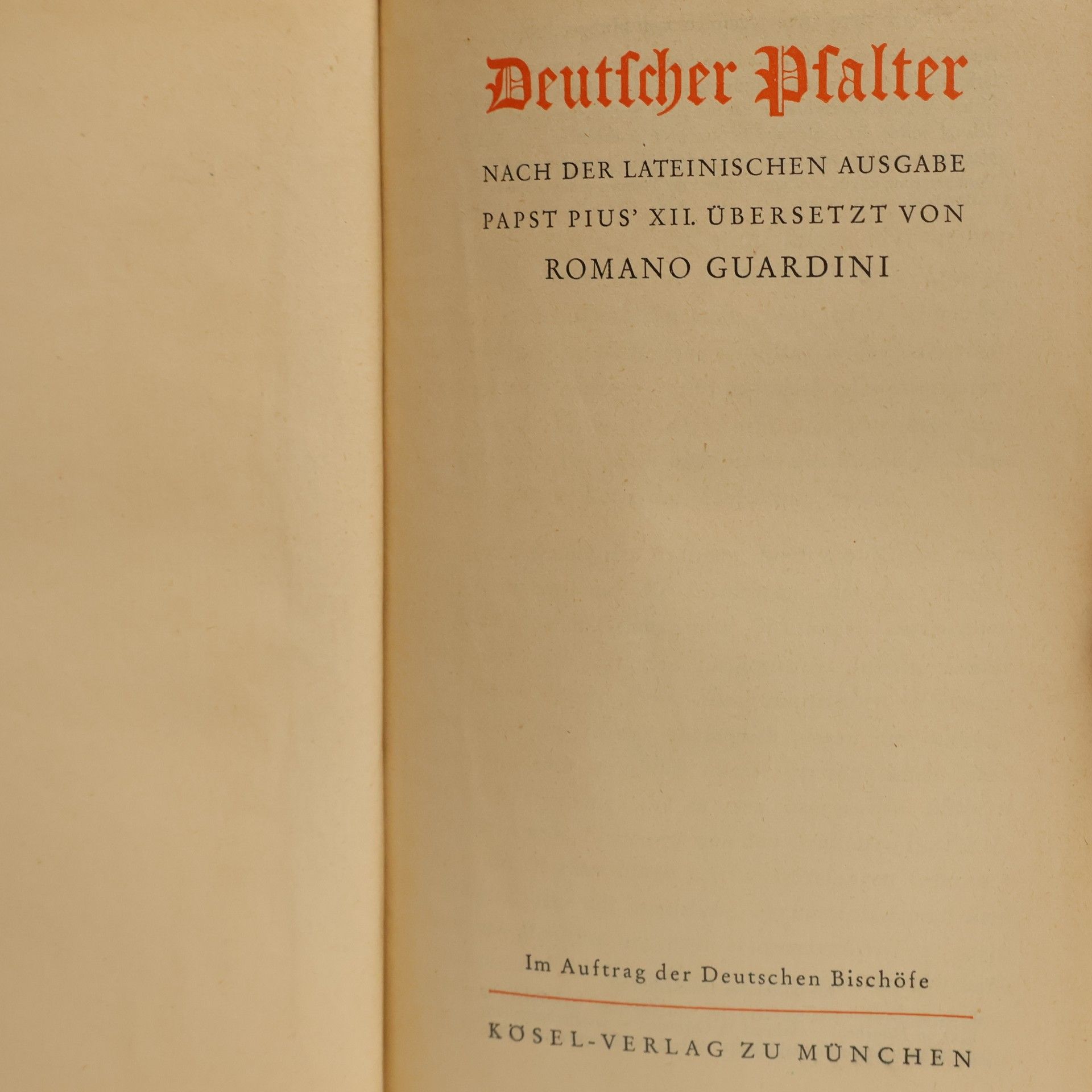 Autorenkollektiv Deutscher Psalter