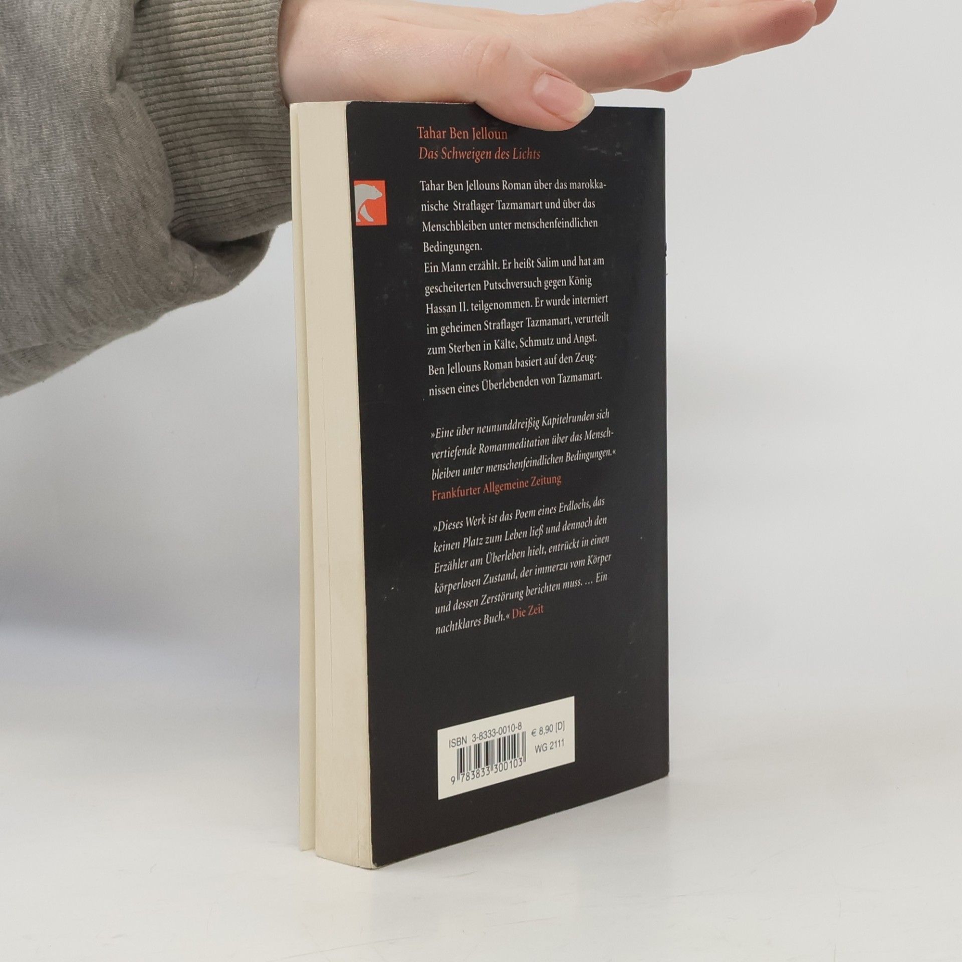 Tahar Ben Jelloun Das Schweigen des Lichts: Roman