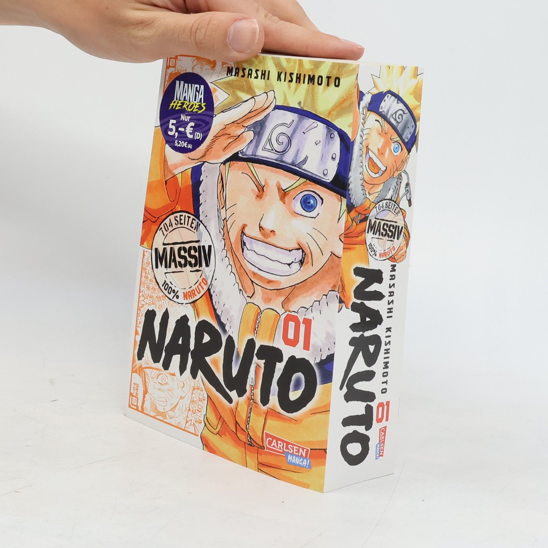 Masaši Kišimoto Naruto Massiv 01