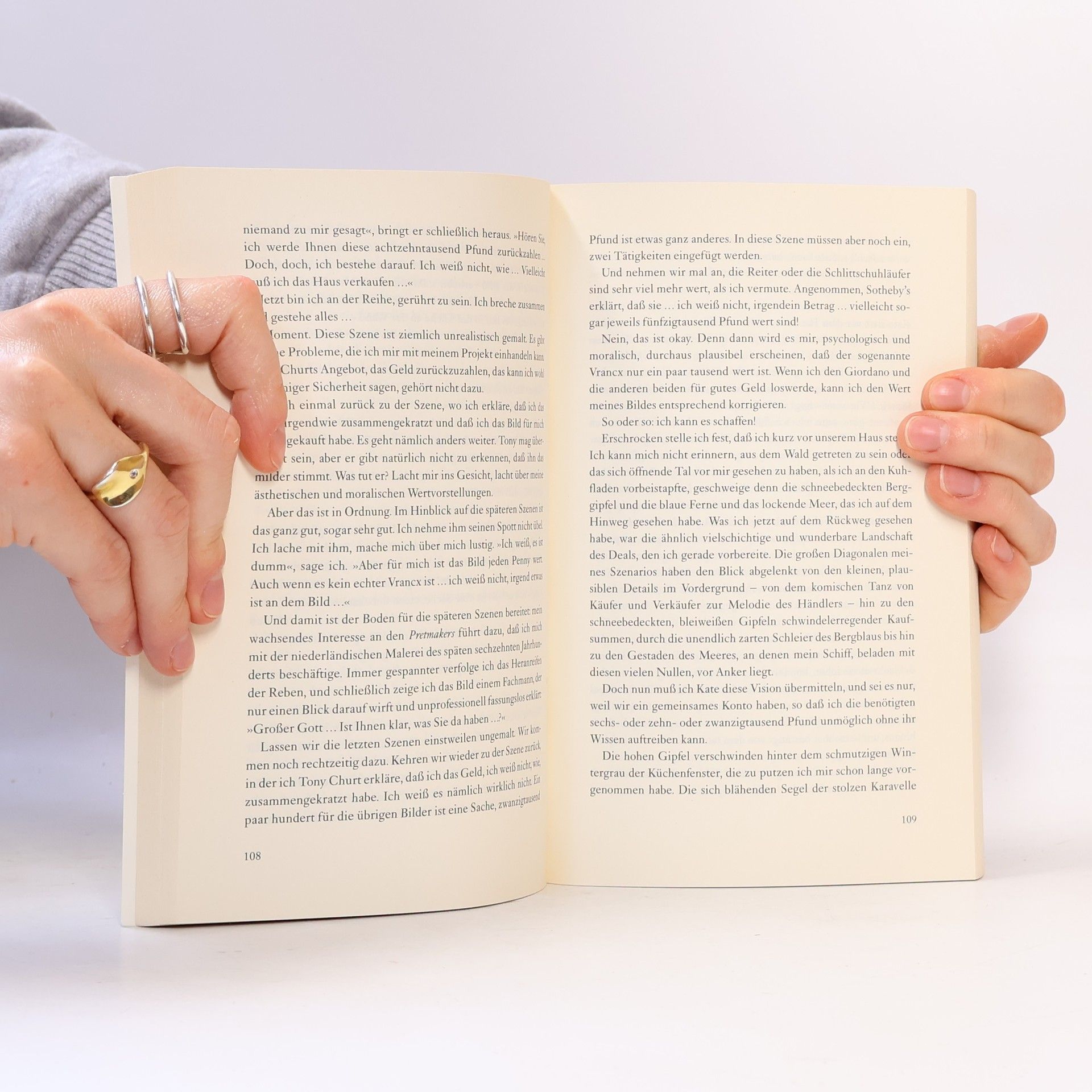 Michael Frayn Das verschollene Bild