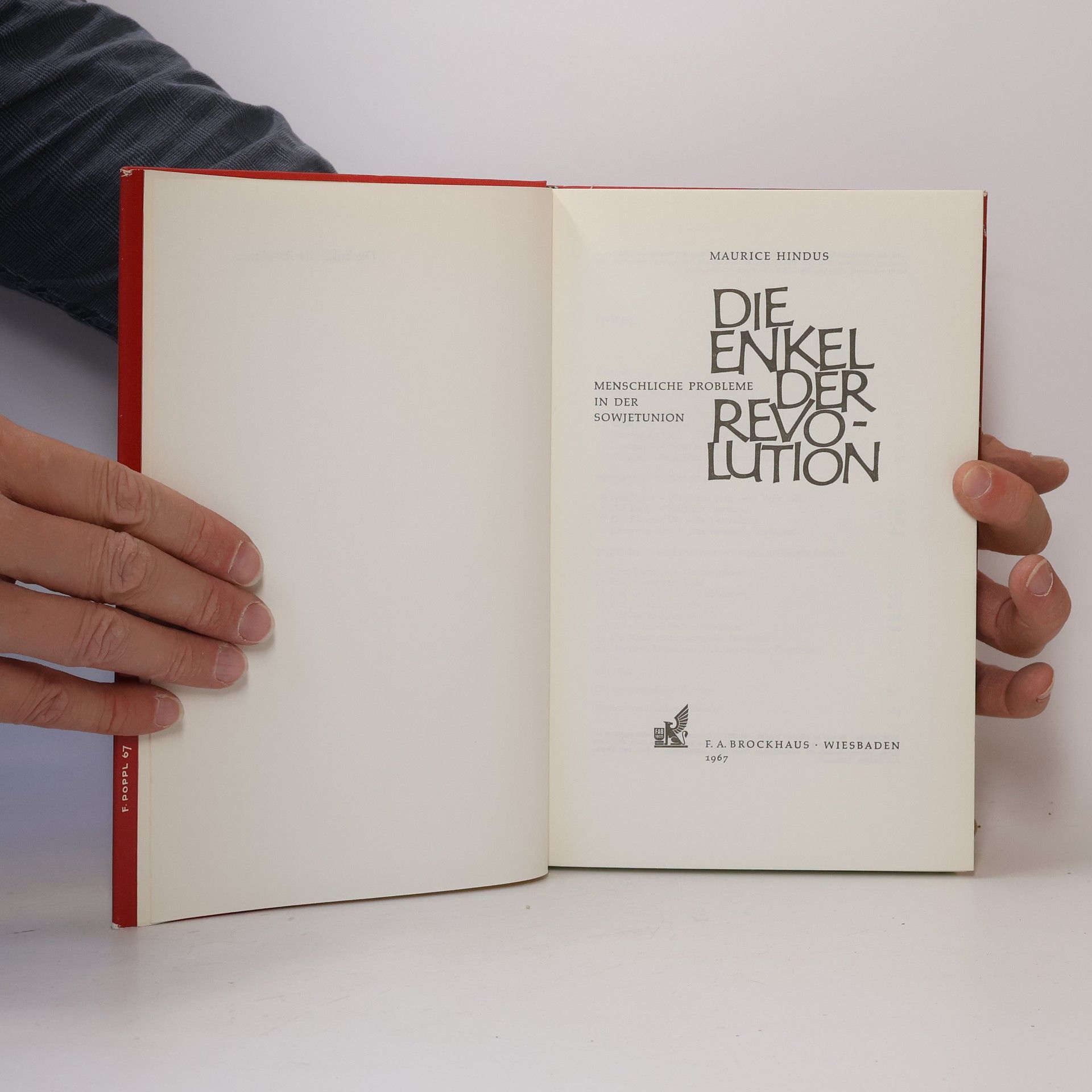 Maurice Gerschon Hindus Die Enkel der Revolution
