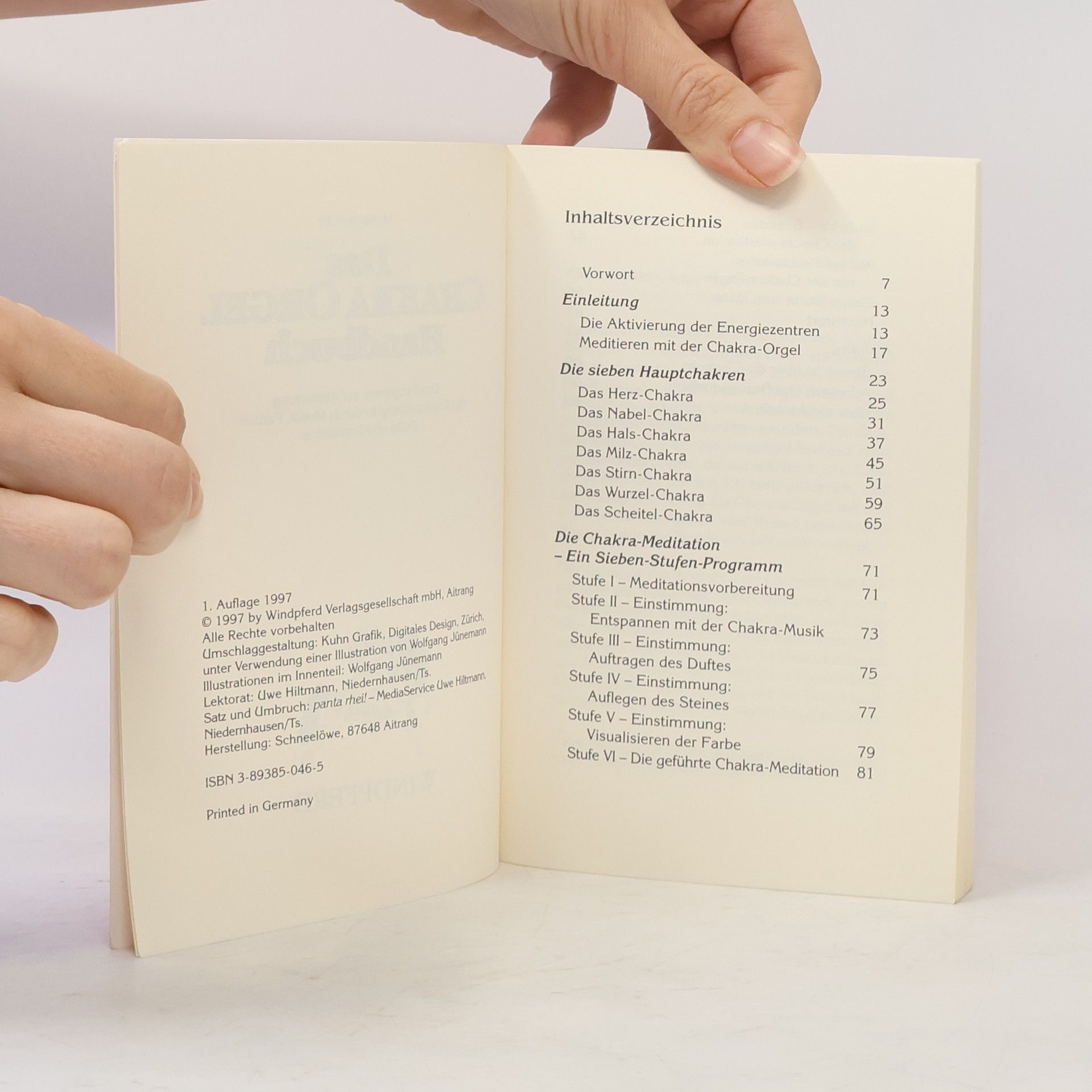 Marianne Uhl Das Chakra Orgel Handbuch