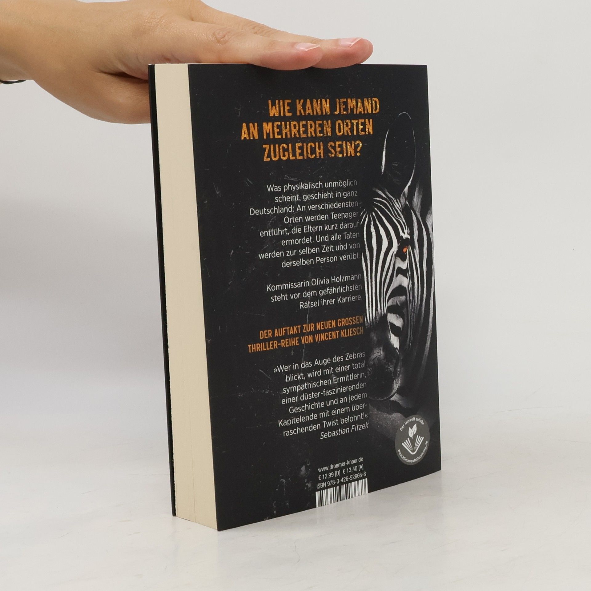 Vincent Kliesch Im Auge des Zebras